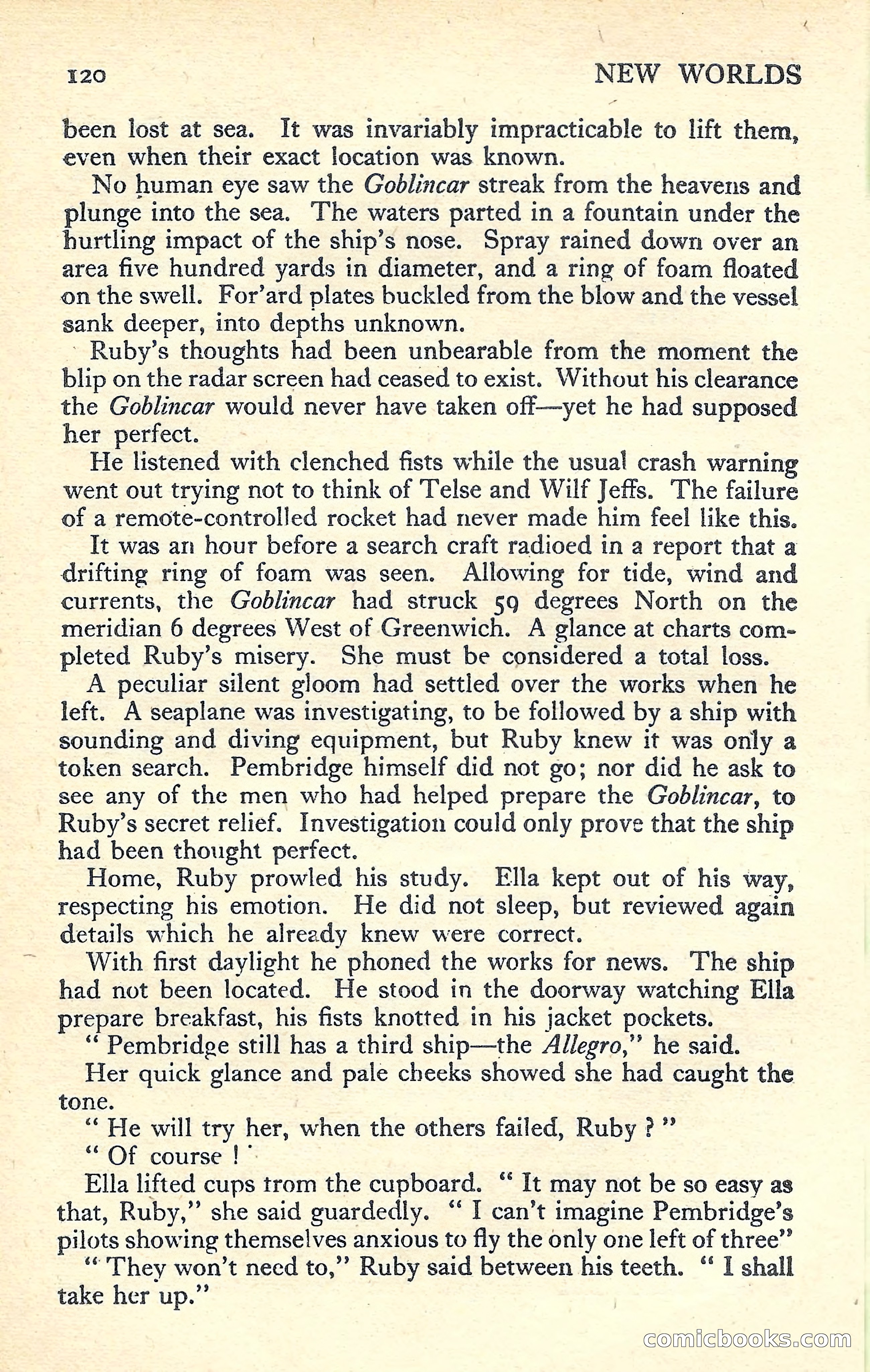 New Worlds Science Fiction No. 60 — page 122 of 132