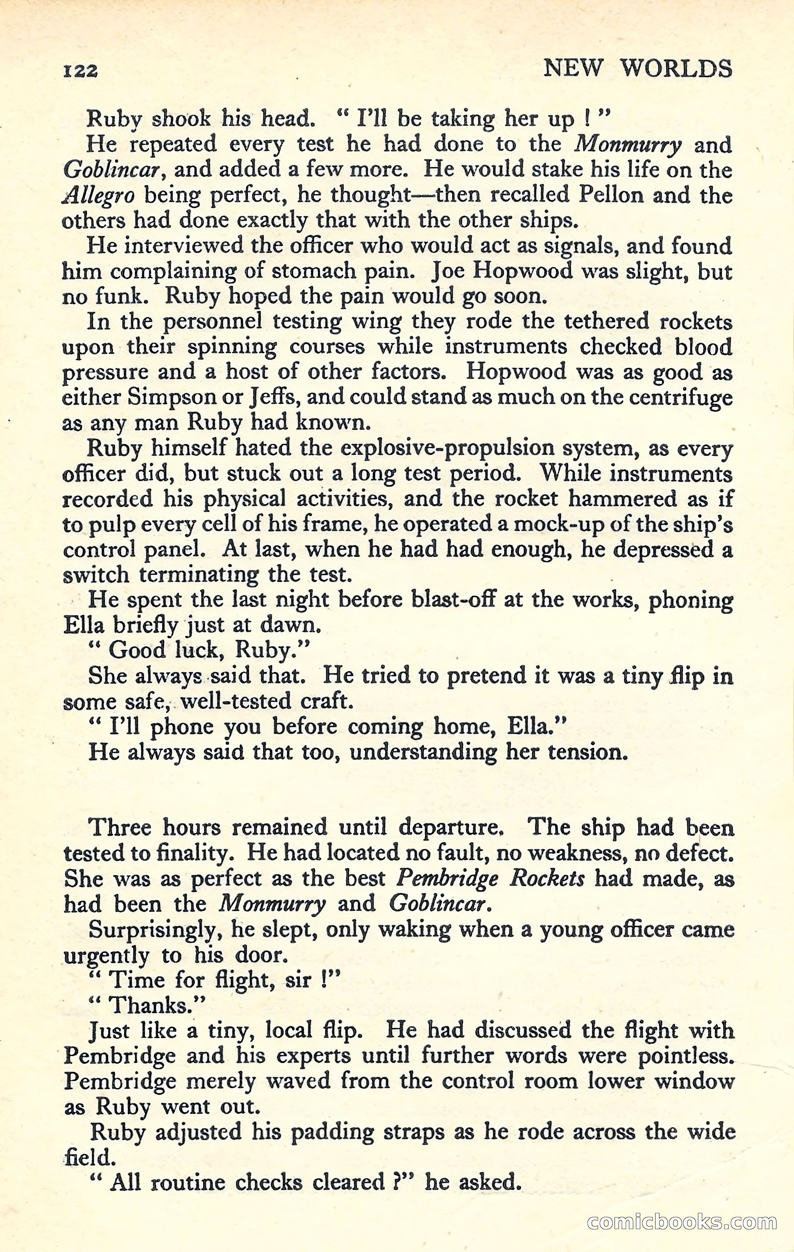 New Worlds Science Fiction No. 60 — page 124 of 132