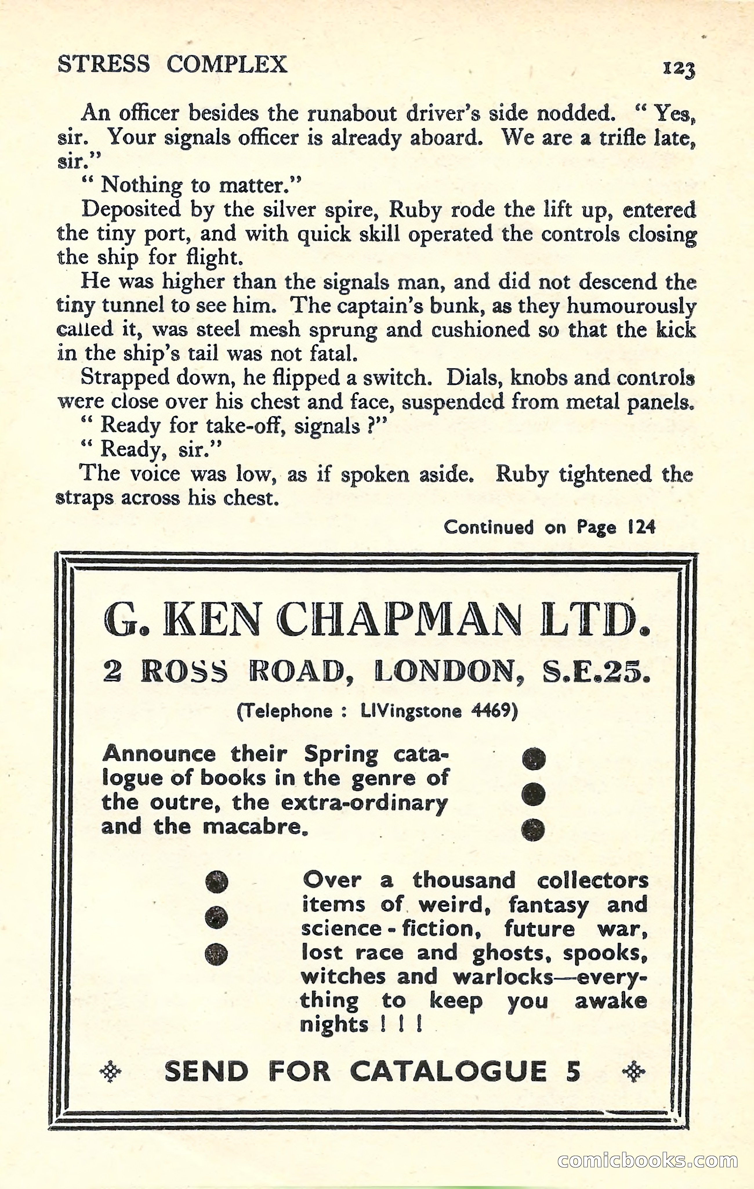 New Worlds Science Fiction No. 60 — page 125 of 132