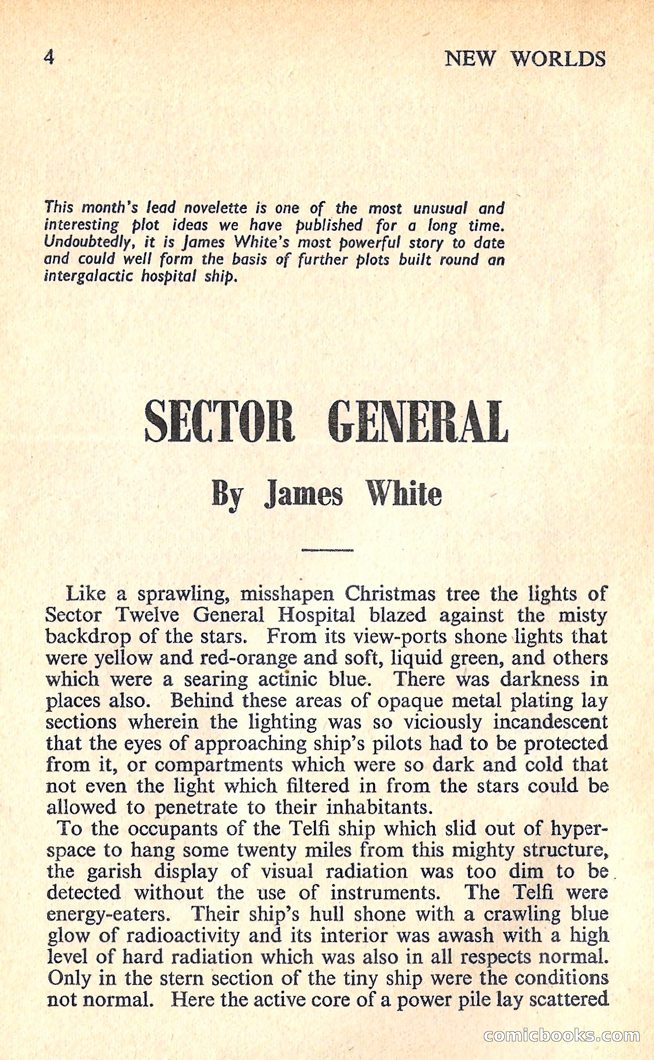 New Worlds Science Fiction, No. 65, Volume 22 — page 6 of 132
