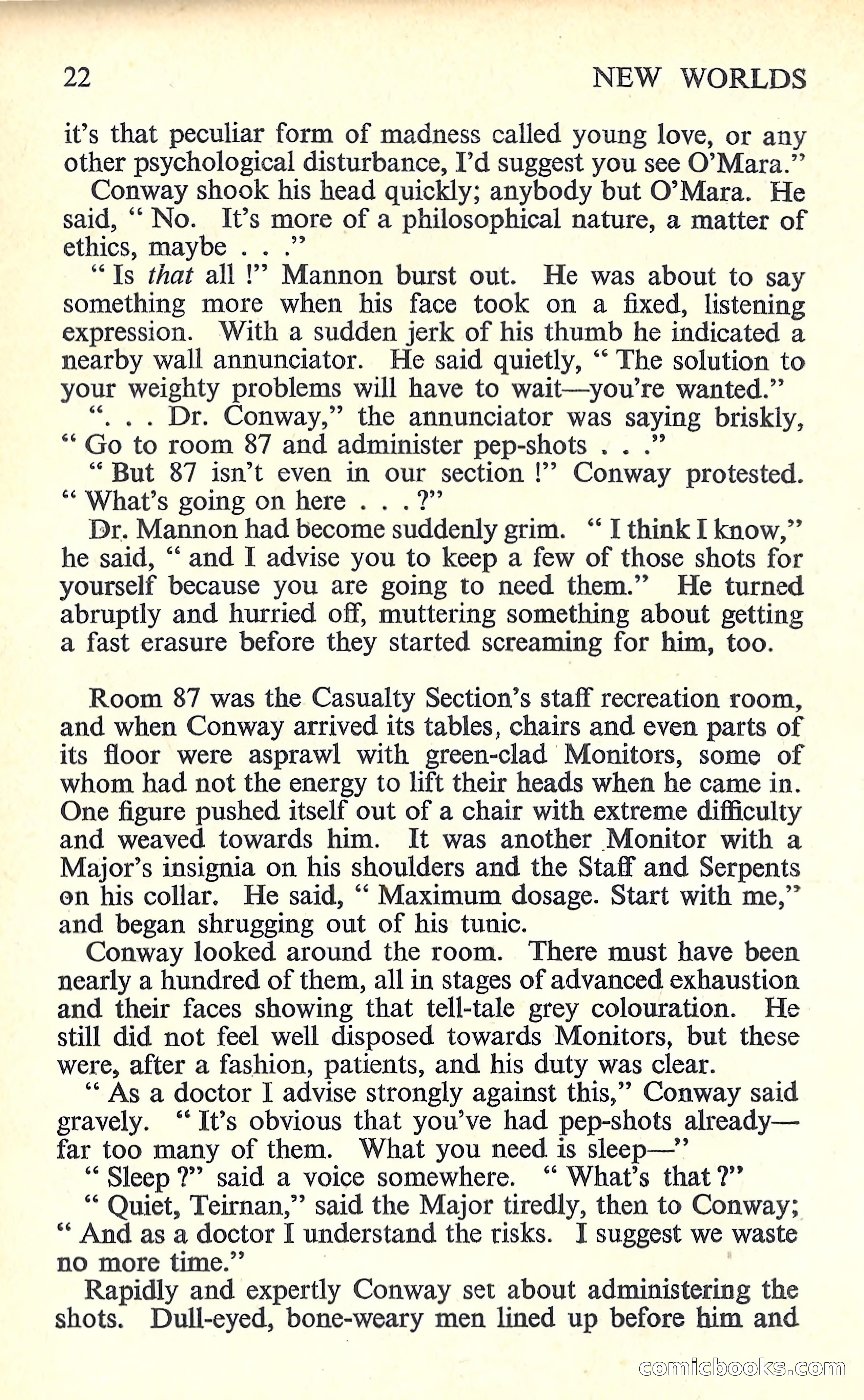 New Worlds Science Fiction, No. 65, Volume 22 — page 24 of 132