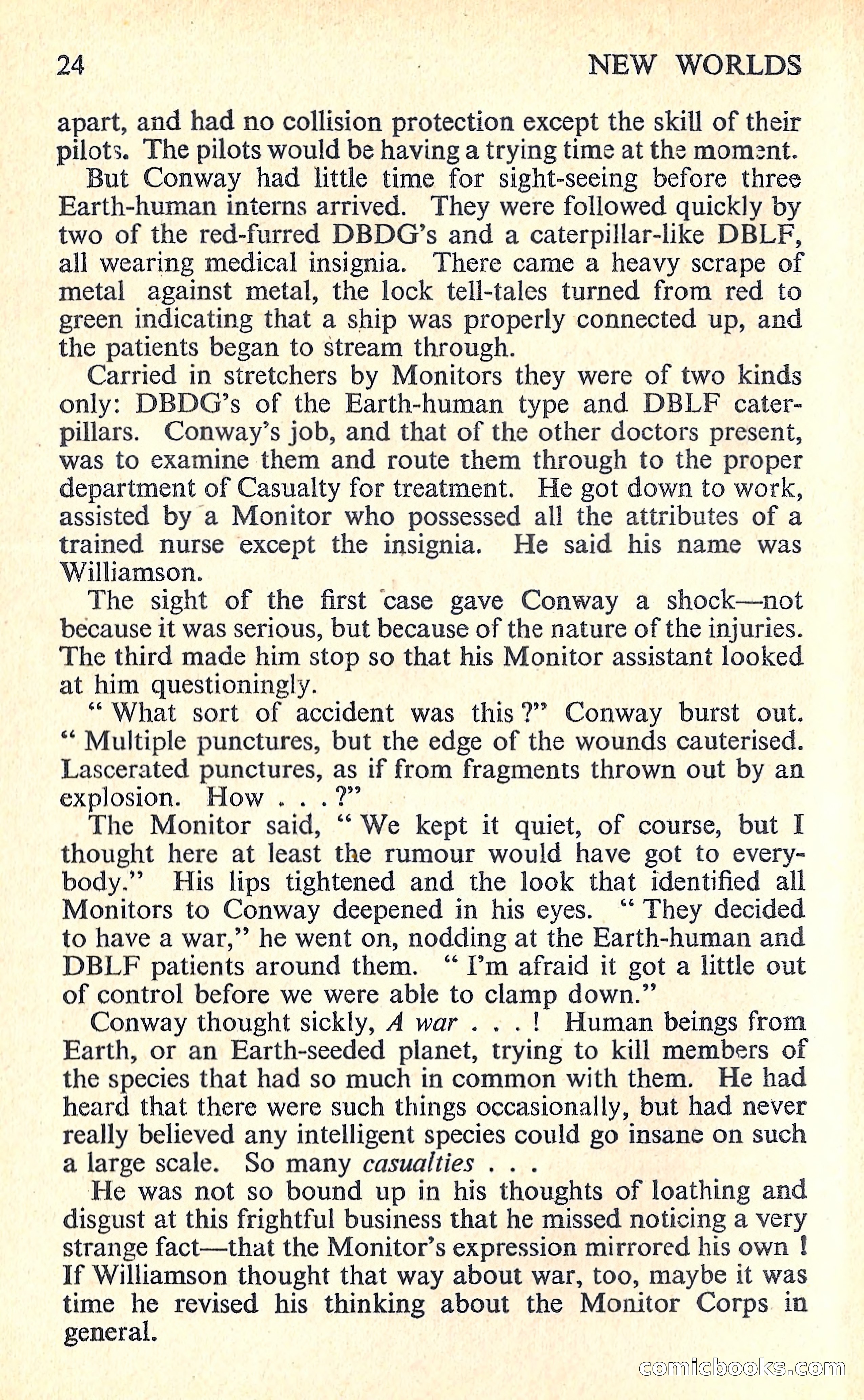 New Worlds Science Fiction, No. 65, Volume 22 — page 26 of 132