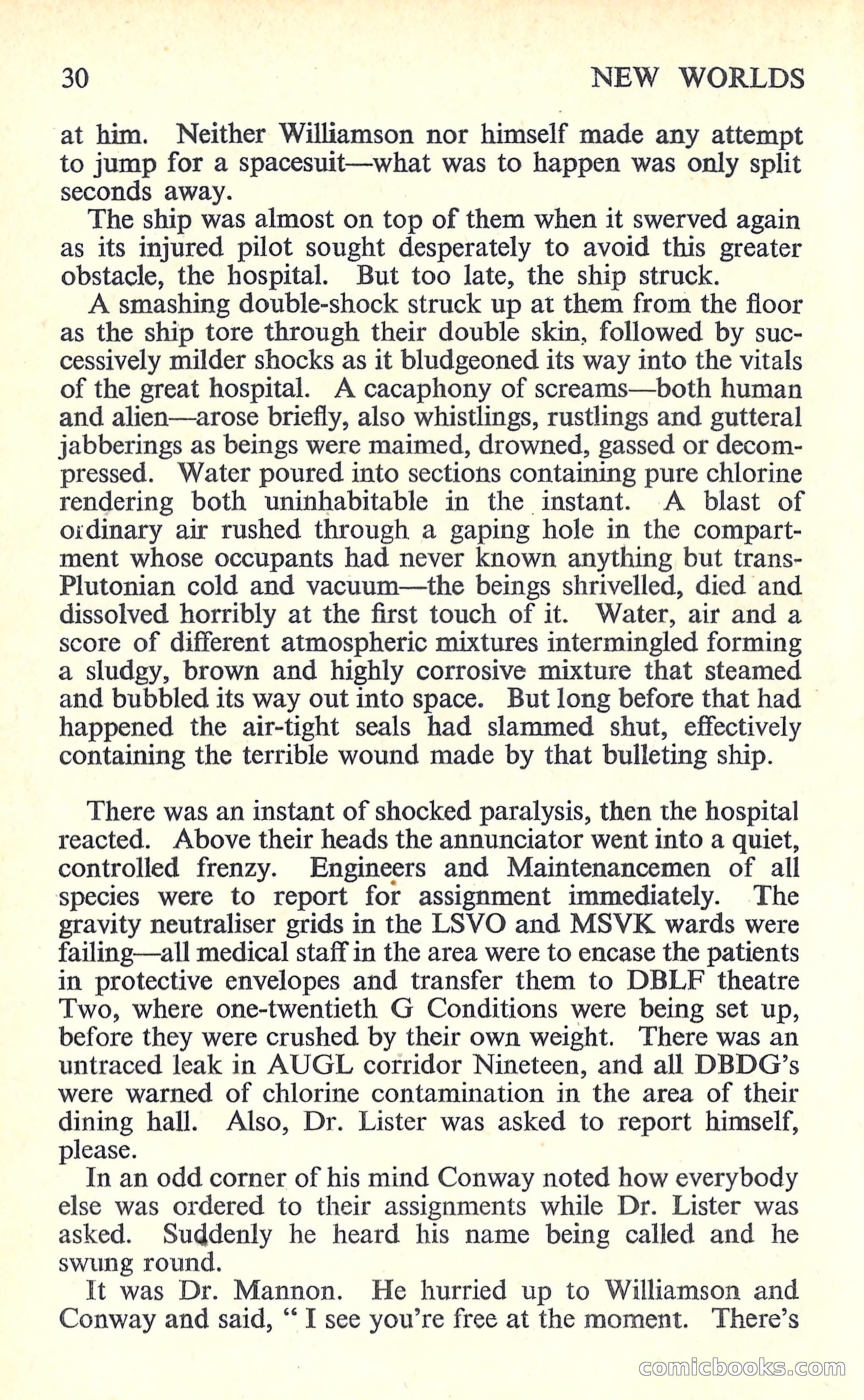 New Worlds Science Fiction, No. 65, Volume 22 — page 32 of 132