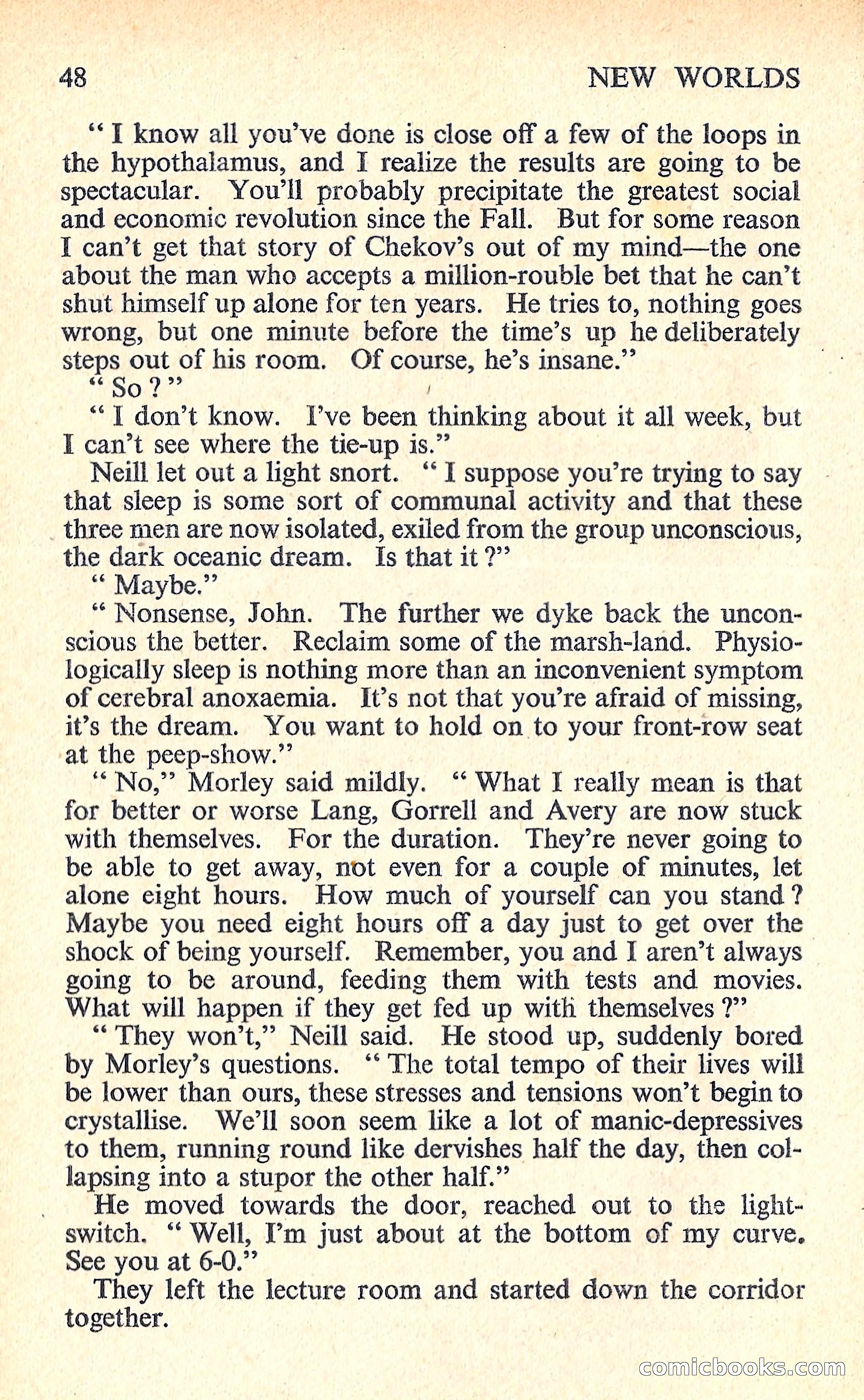 New Worlds Science Fiction, No. 65, Volume 22 — page 50 of 132