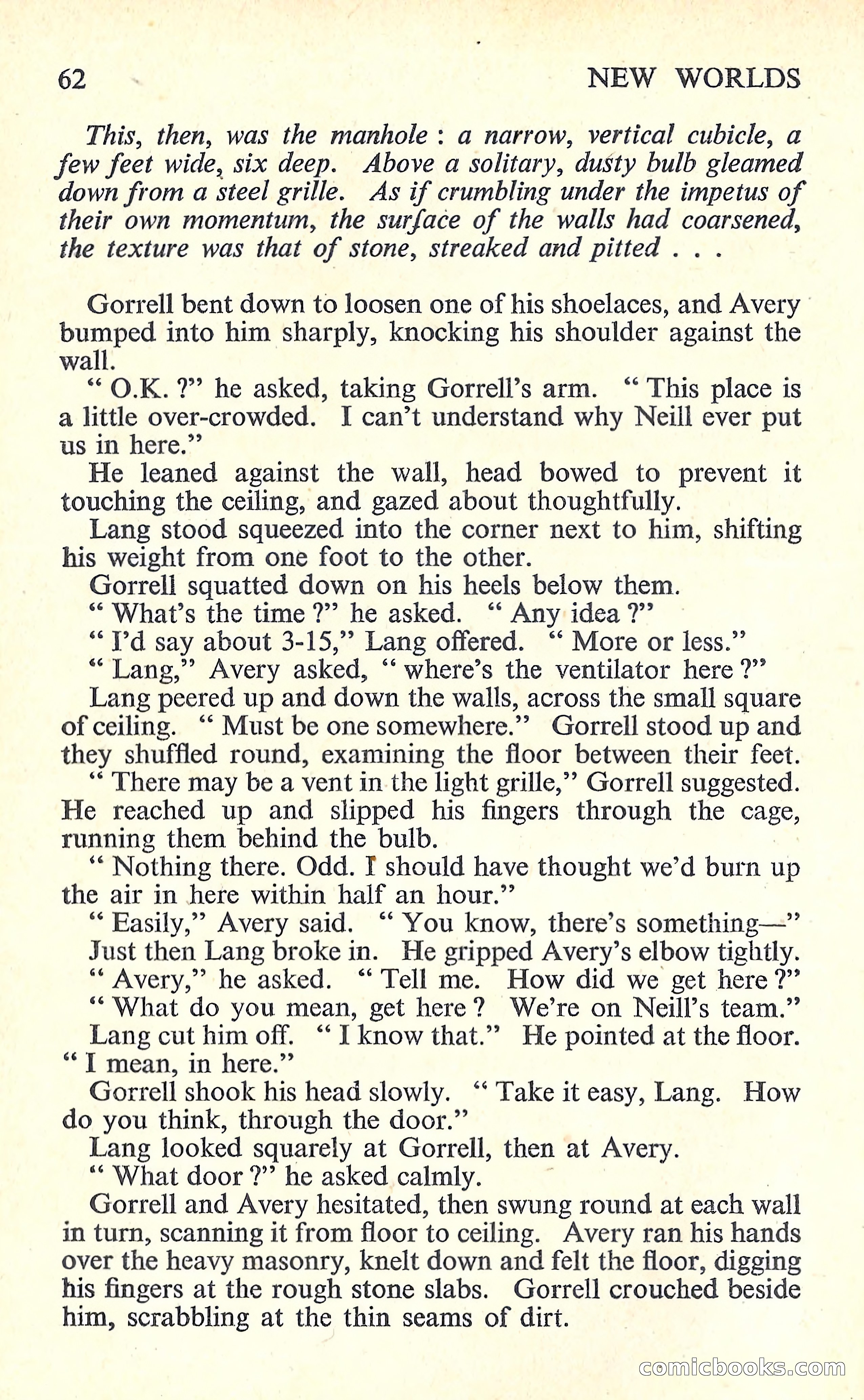 New Worlds Science Fiction, No. 65, Volume 22 — page 64 of 132