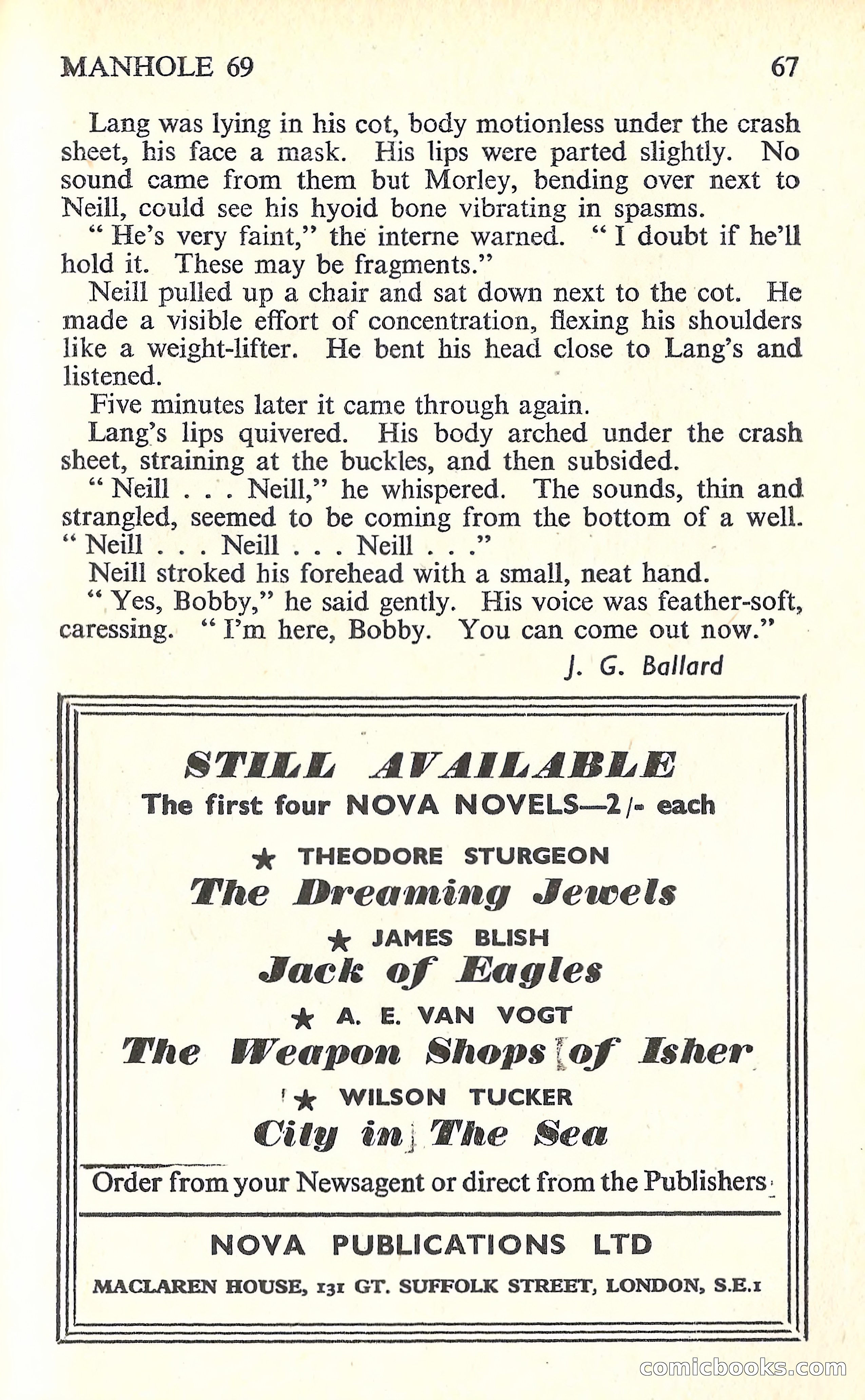 New Worlds Science Fiction, No. 65, Volume 22 — page 69 of 132