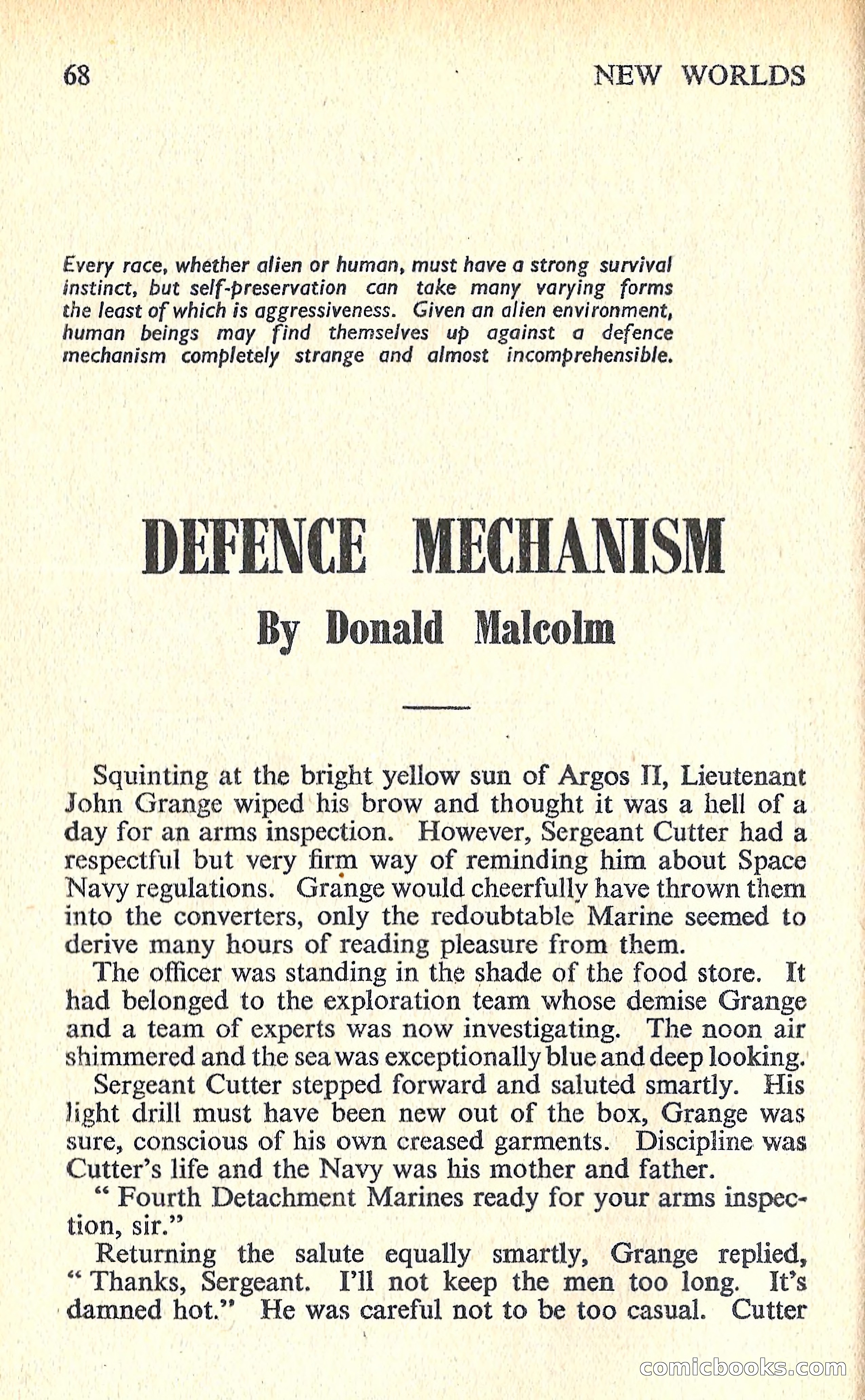 New Worlds Science Fiction, No. 65, Volume 22 — page 70 of 132