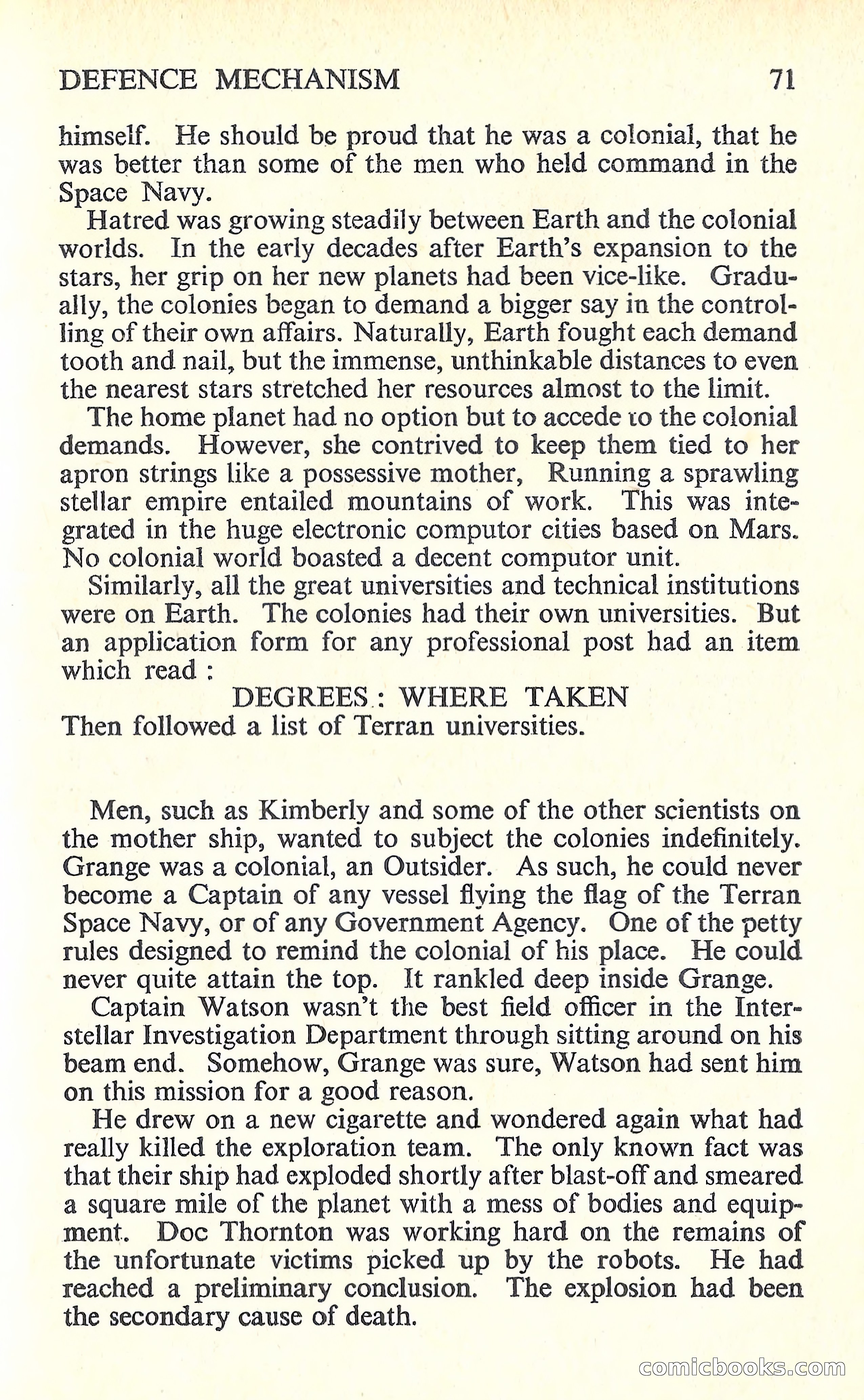 New Worlds Science Fiction, No. 65, Volume 22 — page 73 of 132