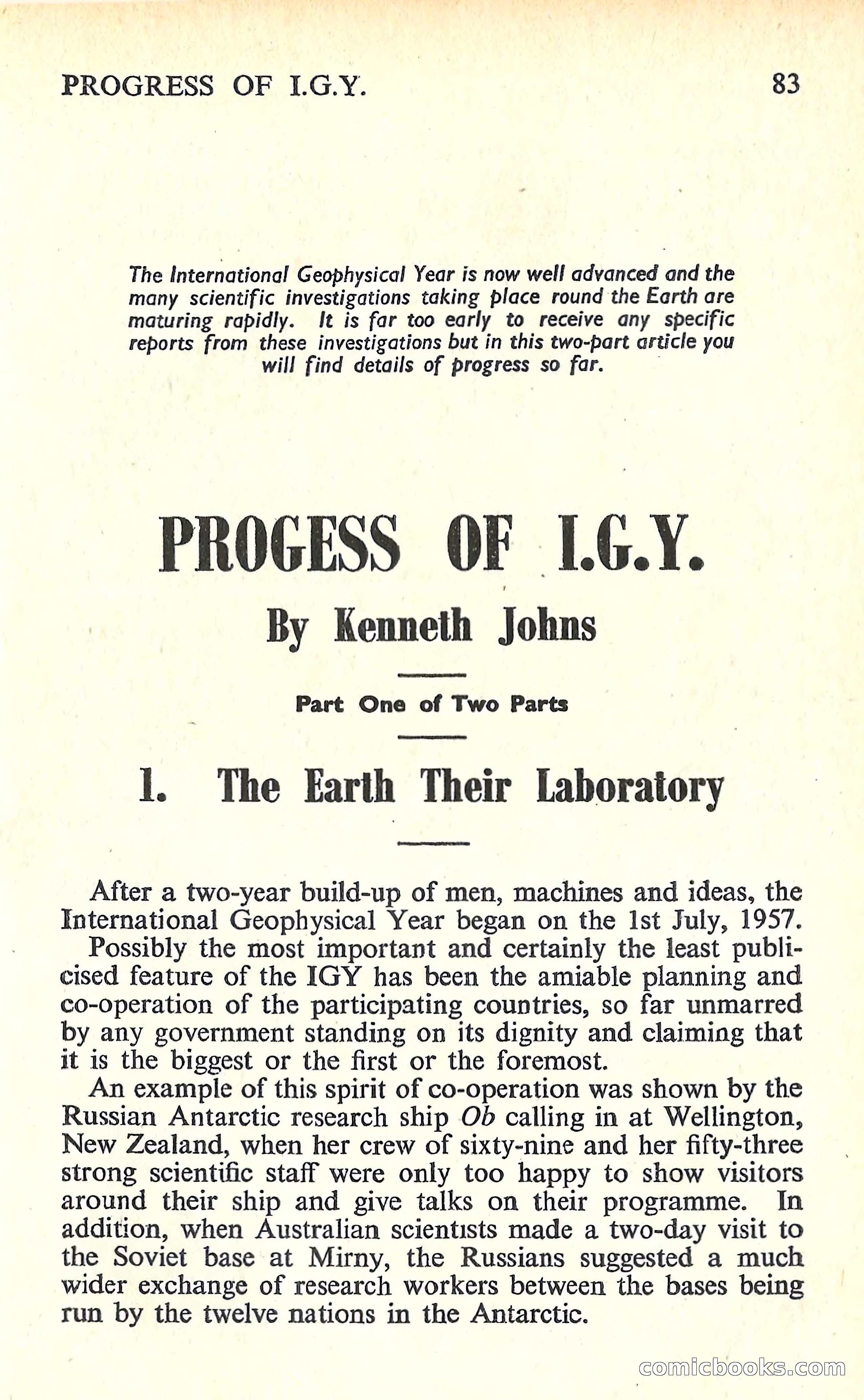 New Worlds Science Fiction, No. 65, Volume 22 — page 85 of 132