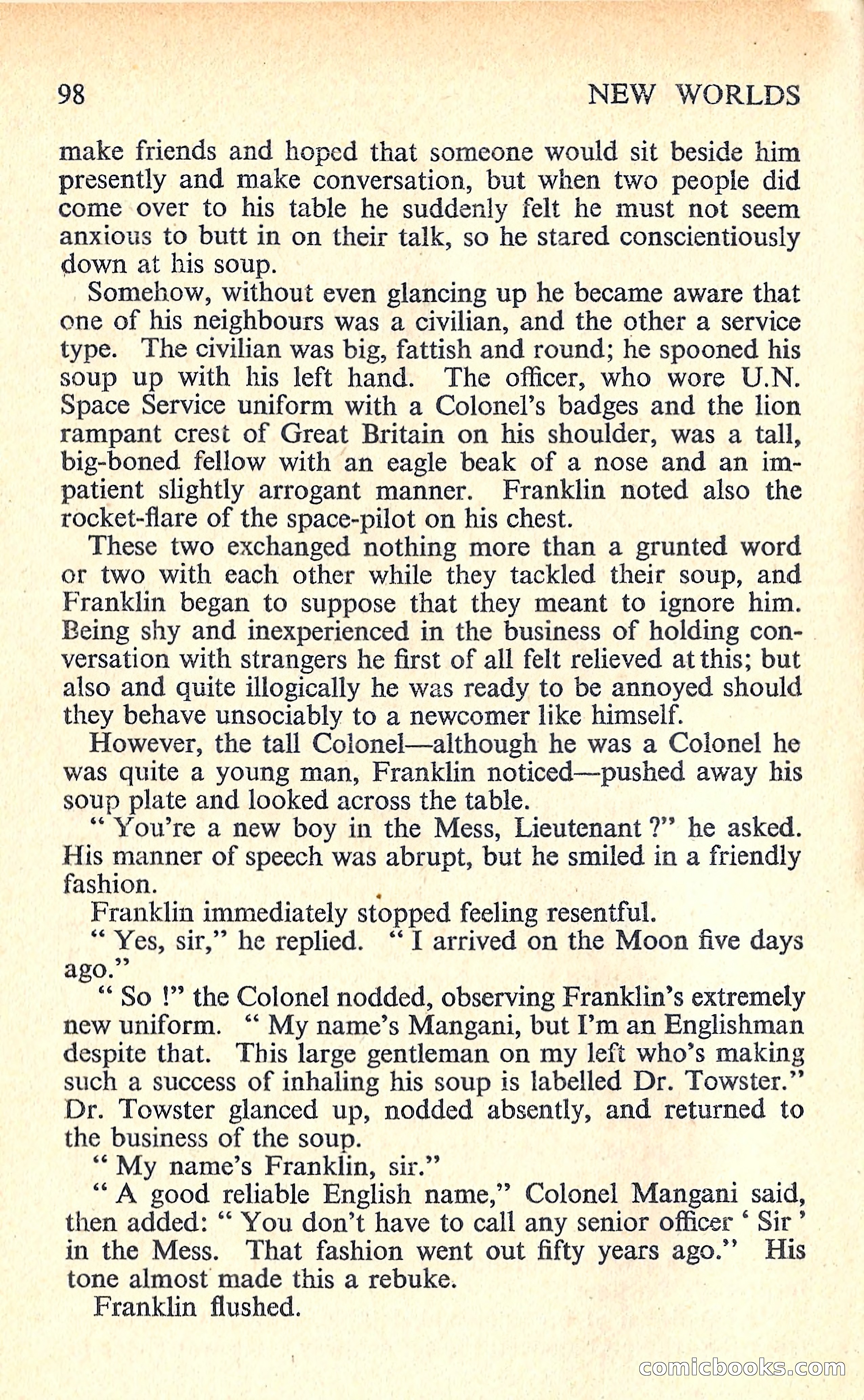 New Worlds Science Fiction, No. 65, Volume 22 — page 100 of 132