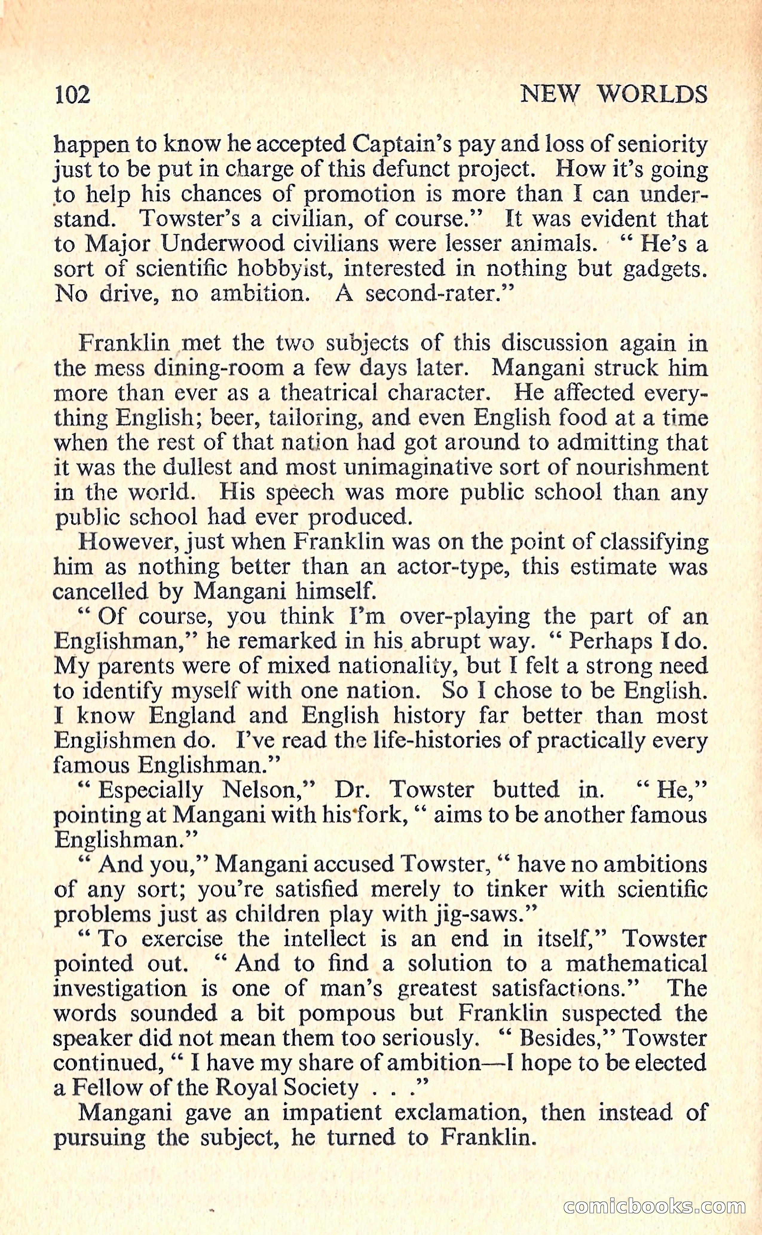 New Worlds Science Fiction, No. 65, Volume 22 — page 104 of 132