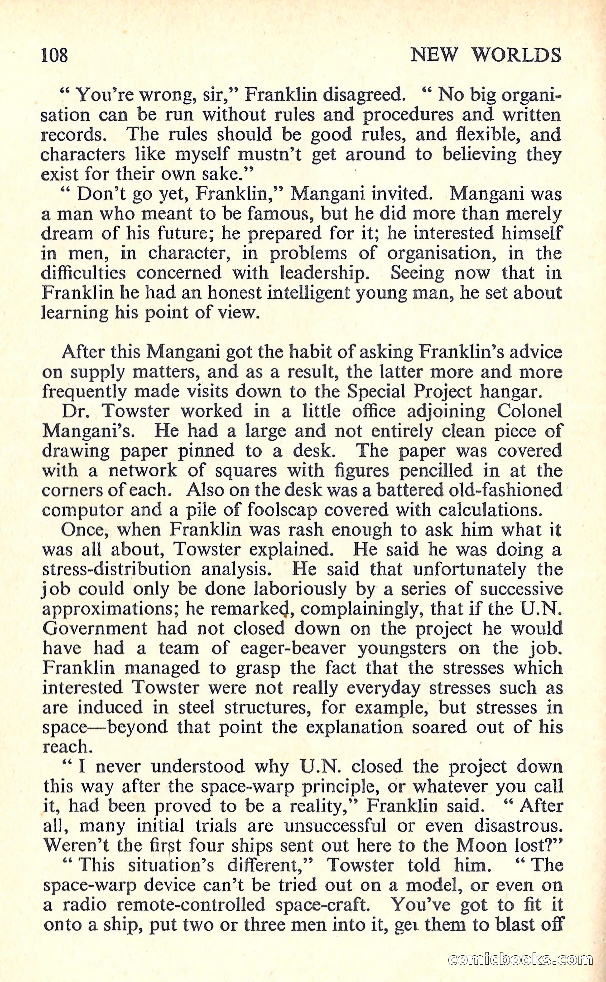 New Worlds Science Fiction, No. 65, Volume 22 — page 110 of 132