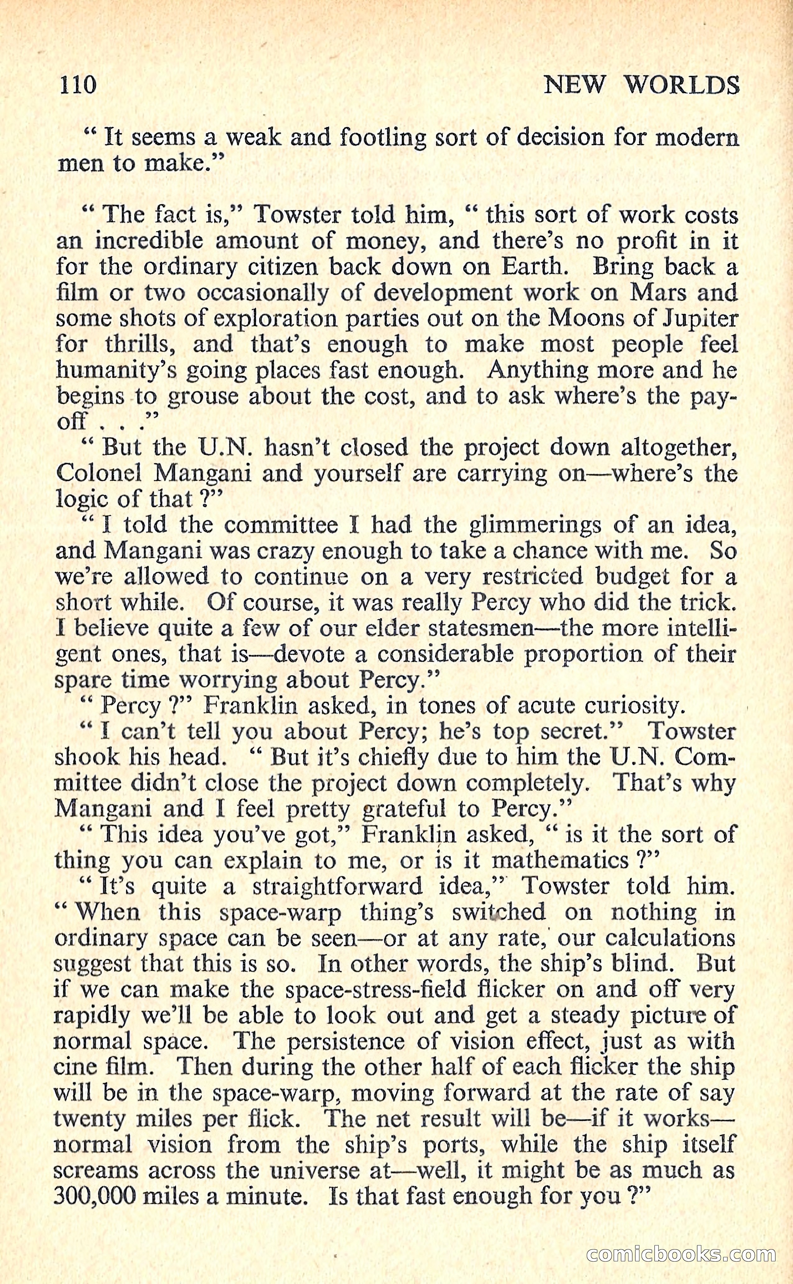 New Worlds Science Fiction, No. 65, Volume 22 — page 112 of 132