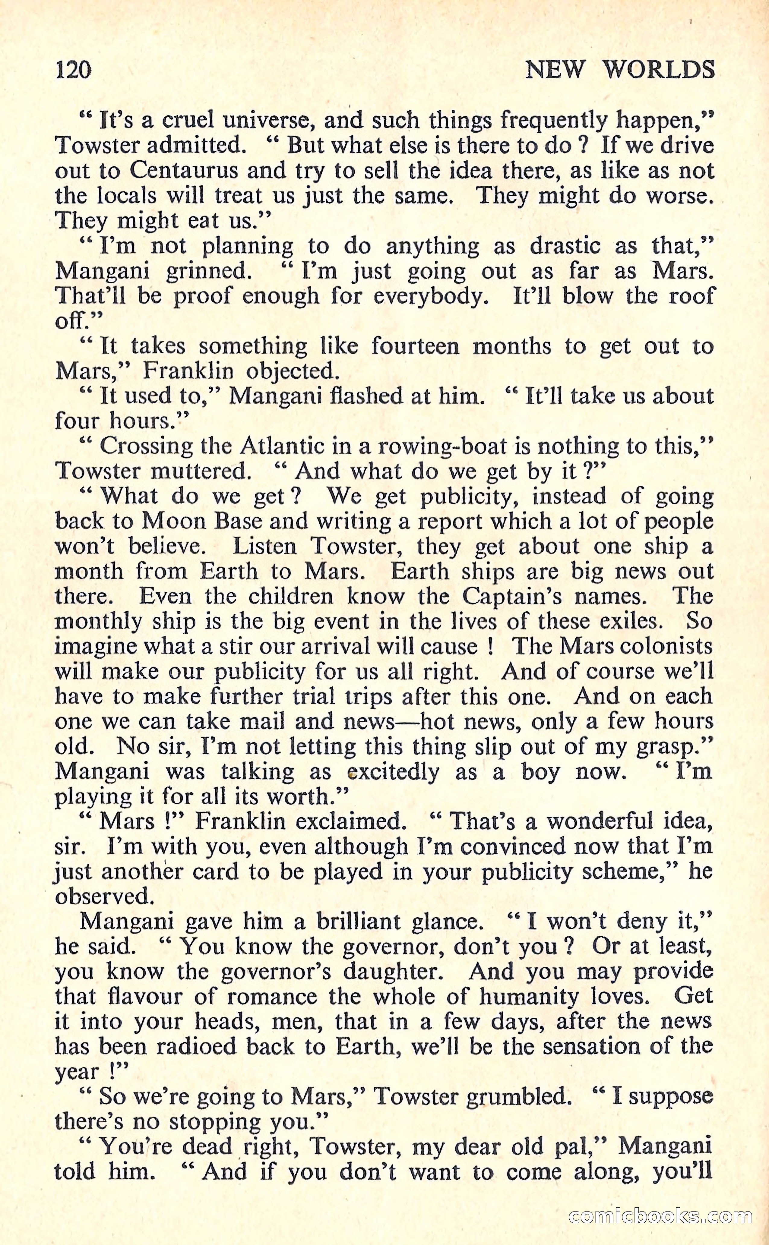 New Worlds Science Fiction, No. 65, Volume 22 — page 122 of 132