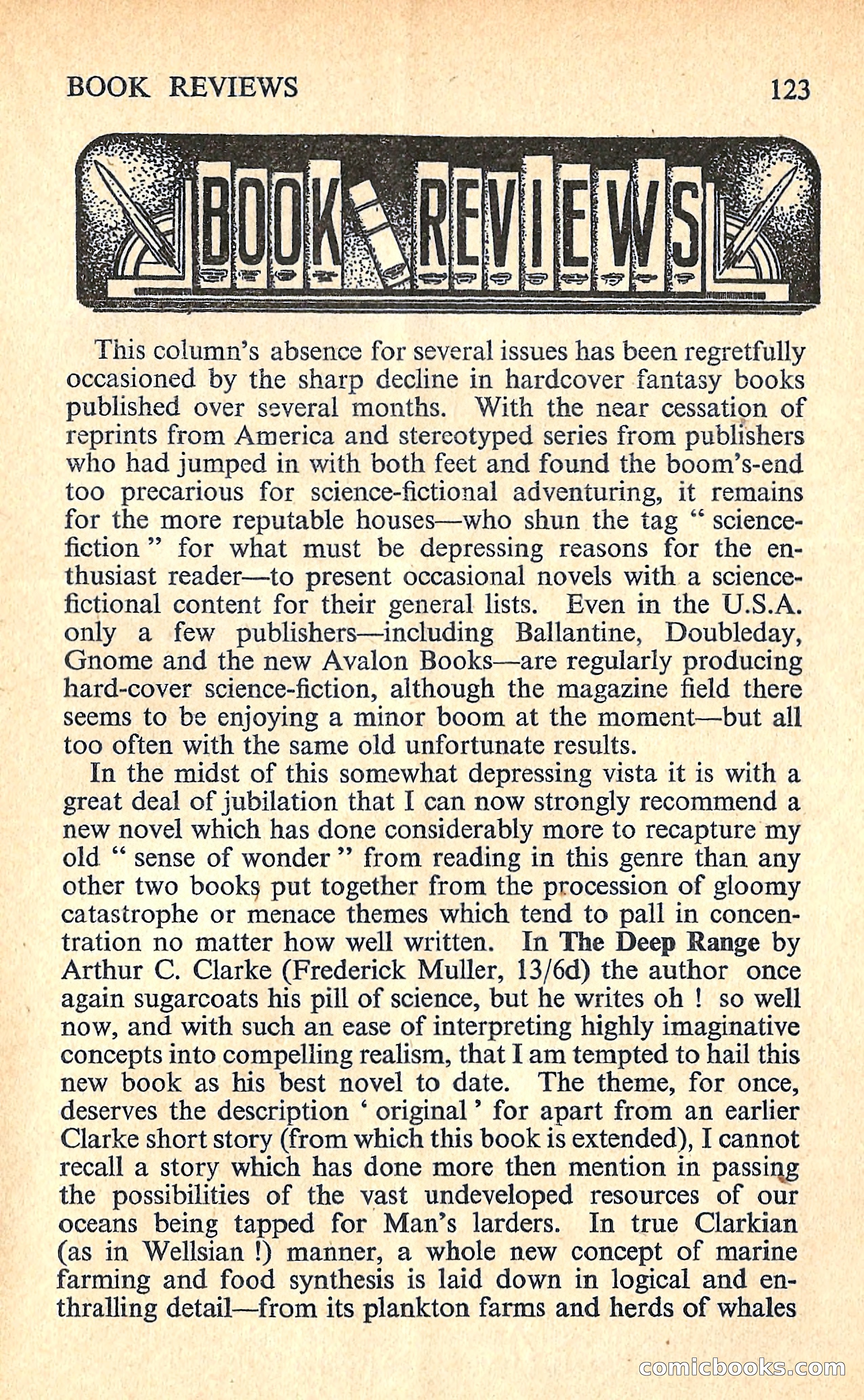 New Worlds Science Fiction, No. 65, Volume 22 — page 125 of 132