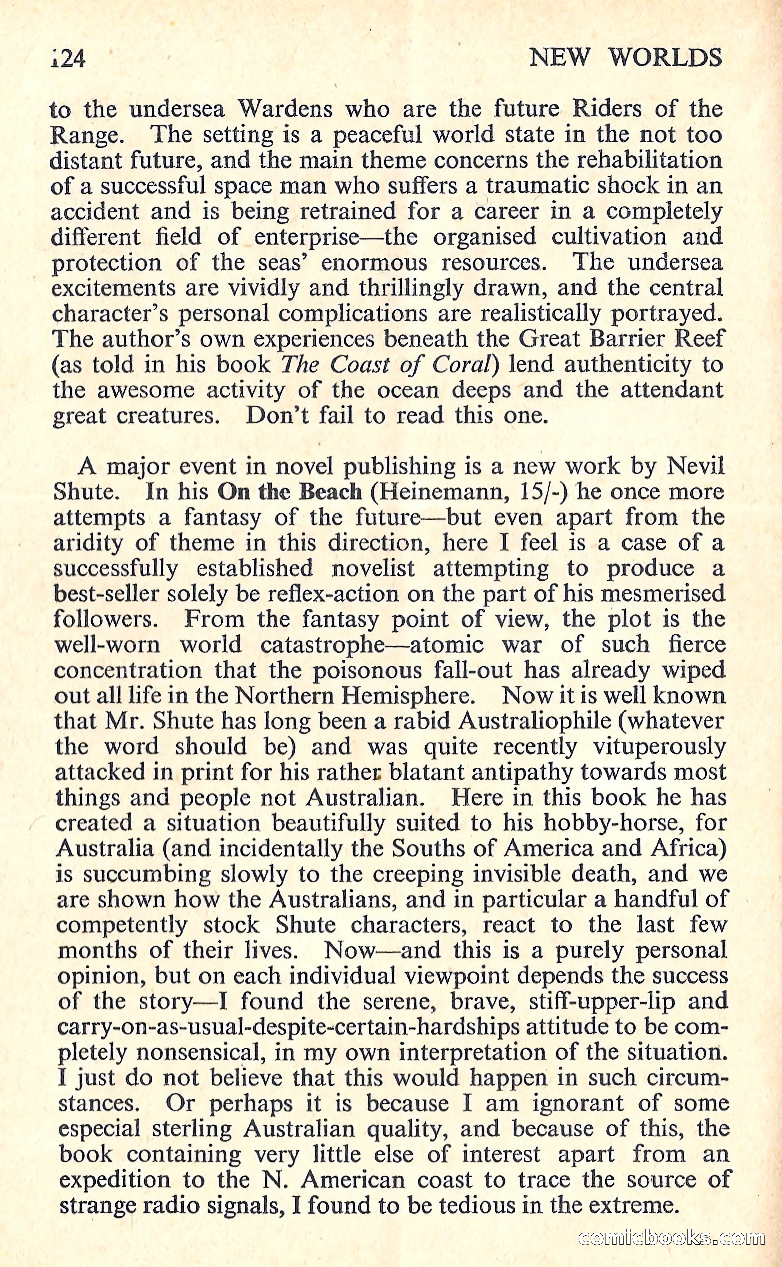 New Worlds Science Fiction, No. 65, Volume 22 — page 126 of 132