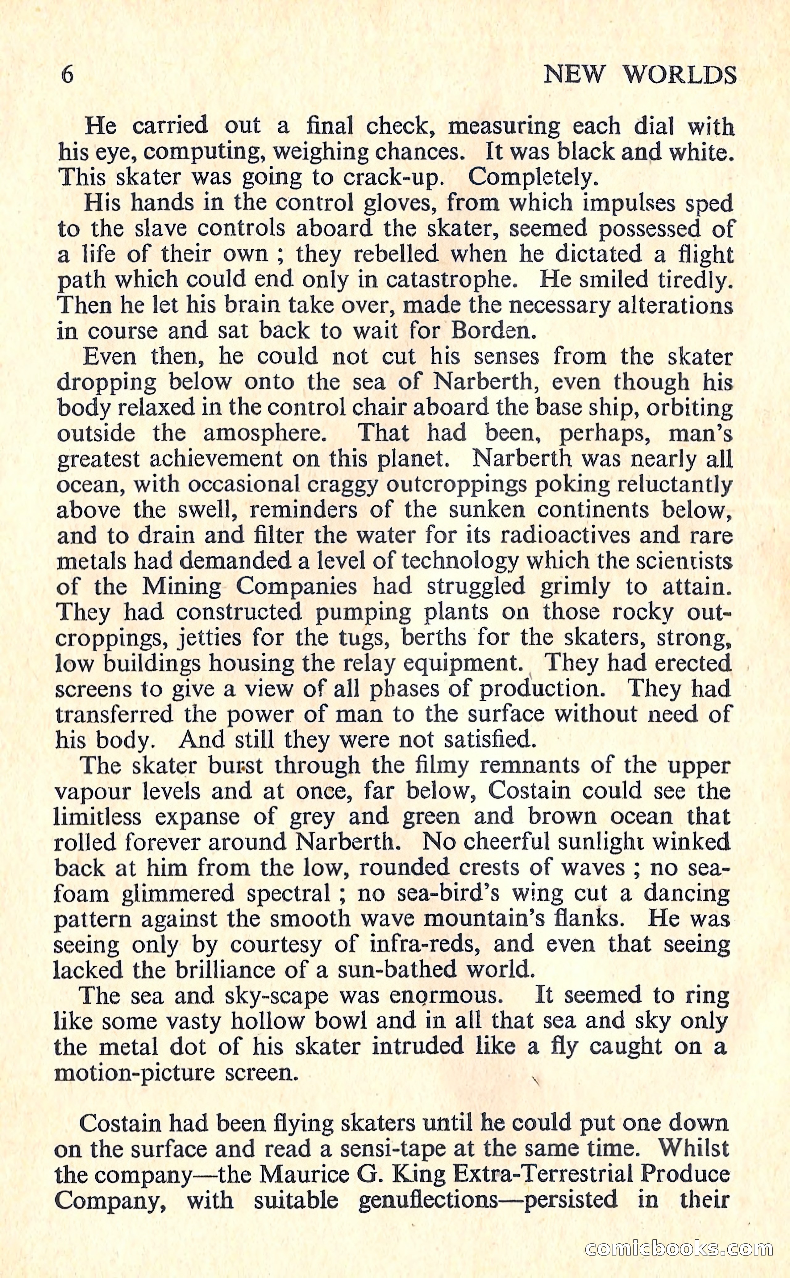 New Worlds Science Fiction No. 67 — page 8 of 132