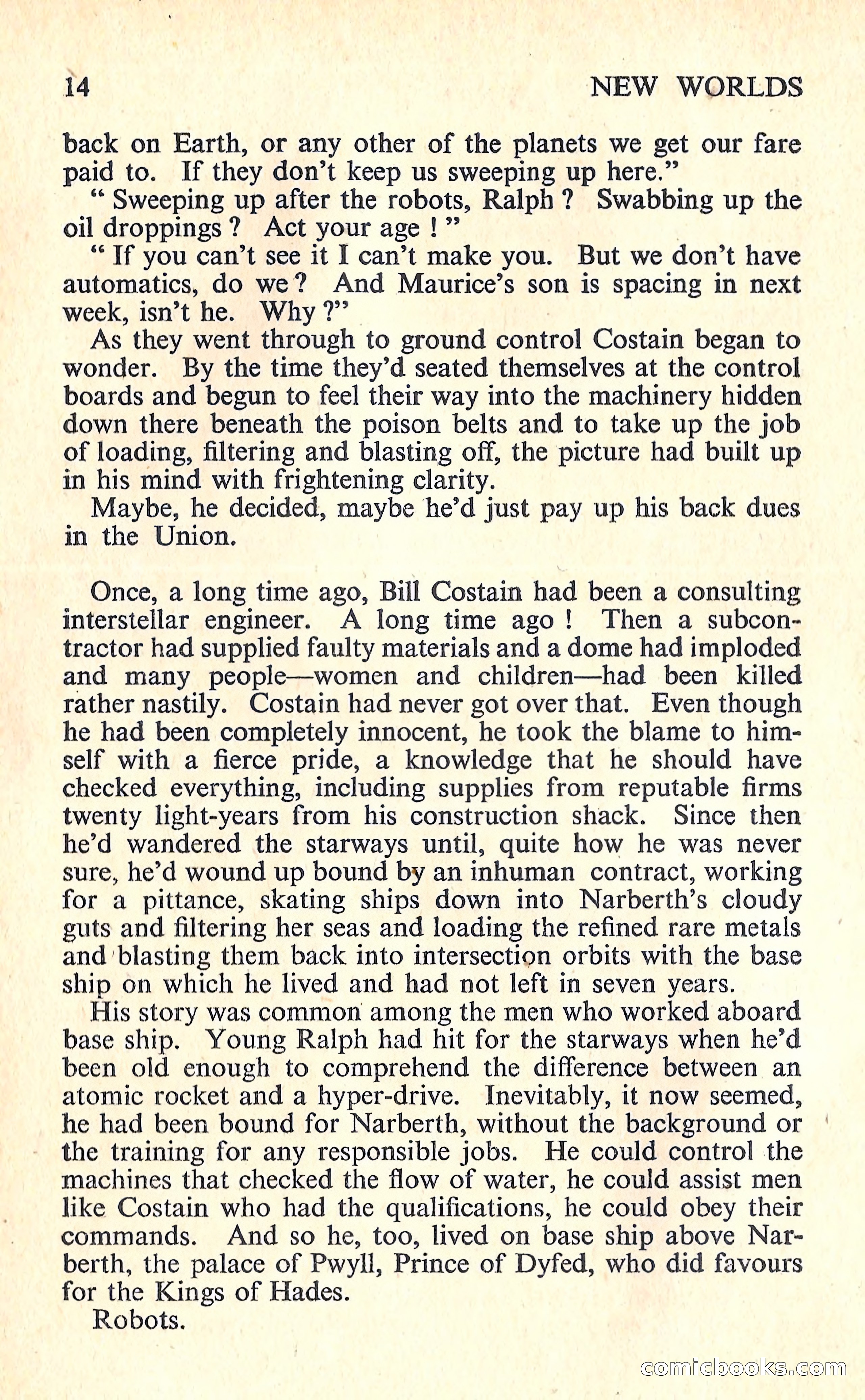 New Worlds Science Fiction No. 67 — page 16 of 132