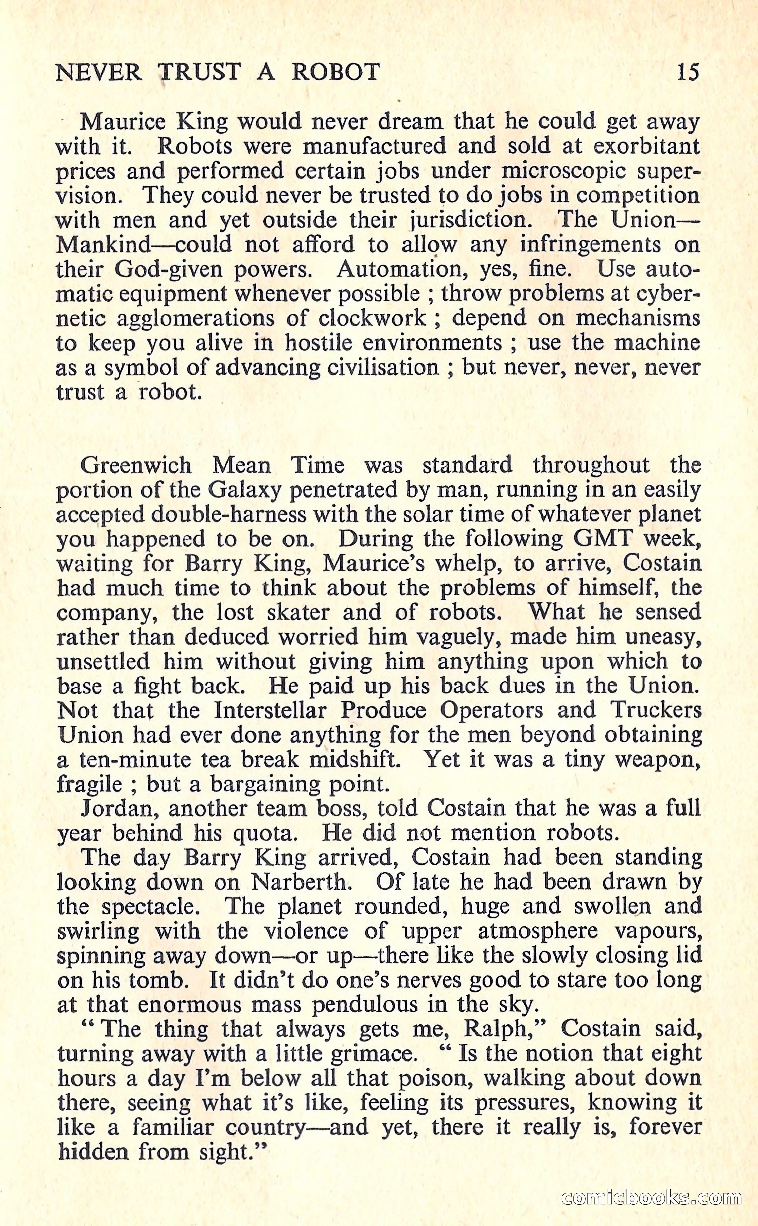 New Worlds Science Fiction No. 67 — page 17 of 132