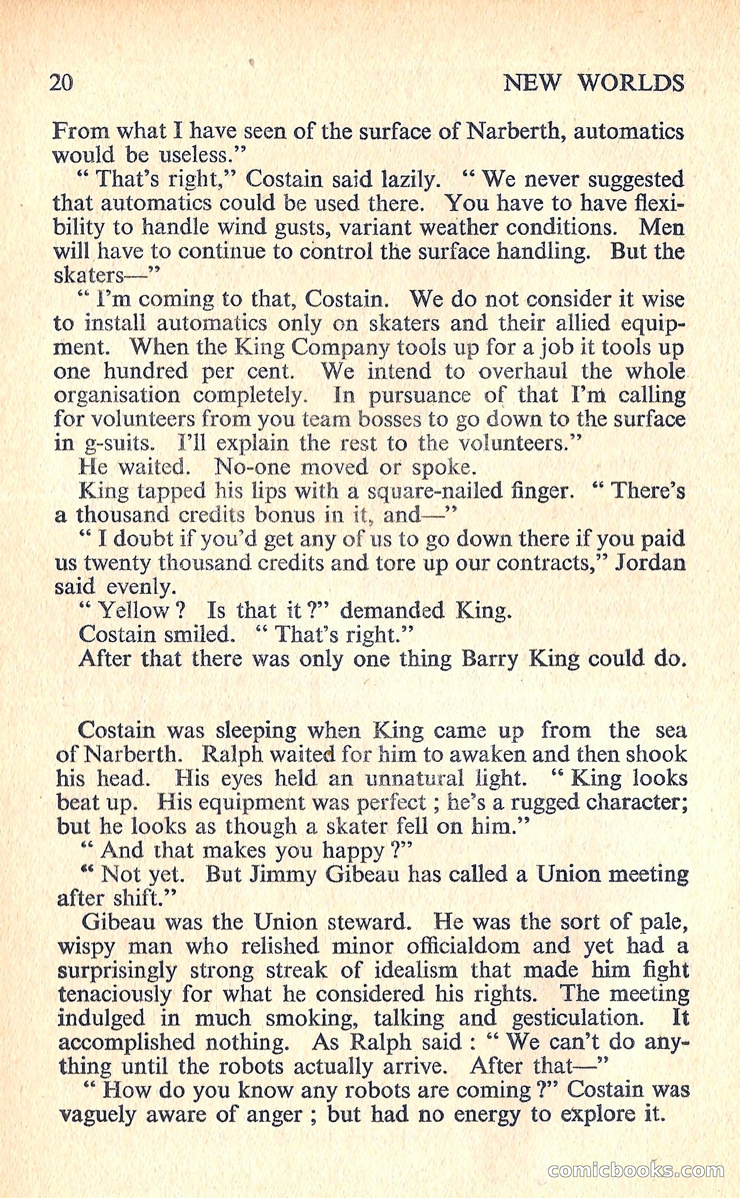 New Worlds Science Fiction No. 67 — page 22 of 132