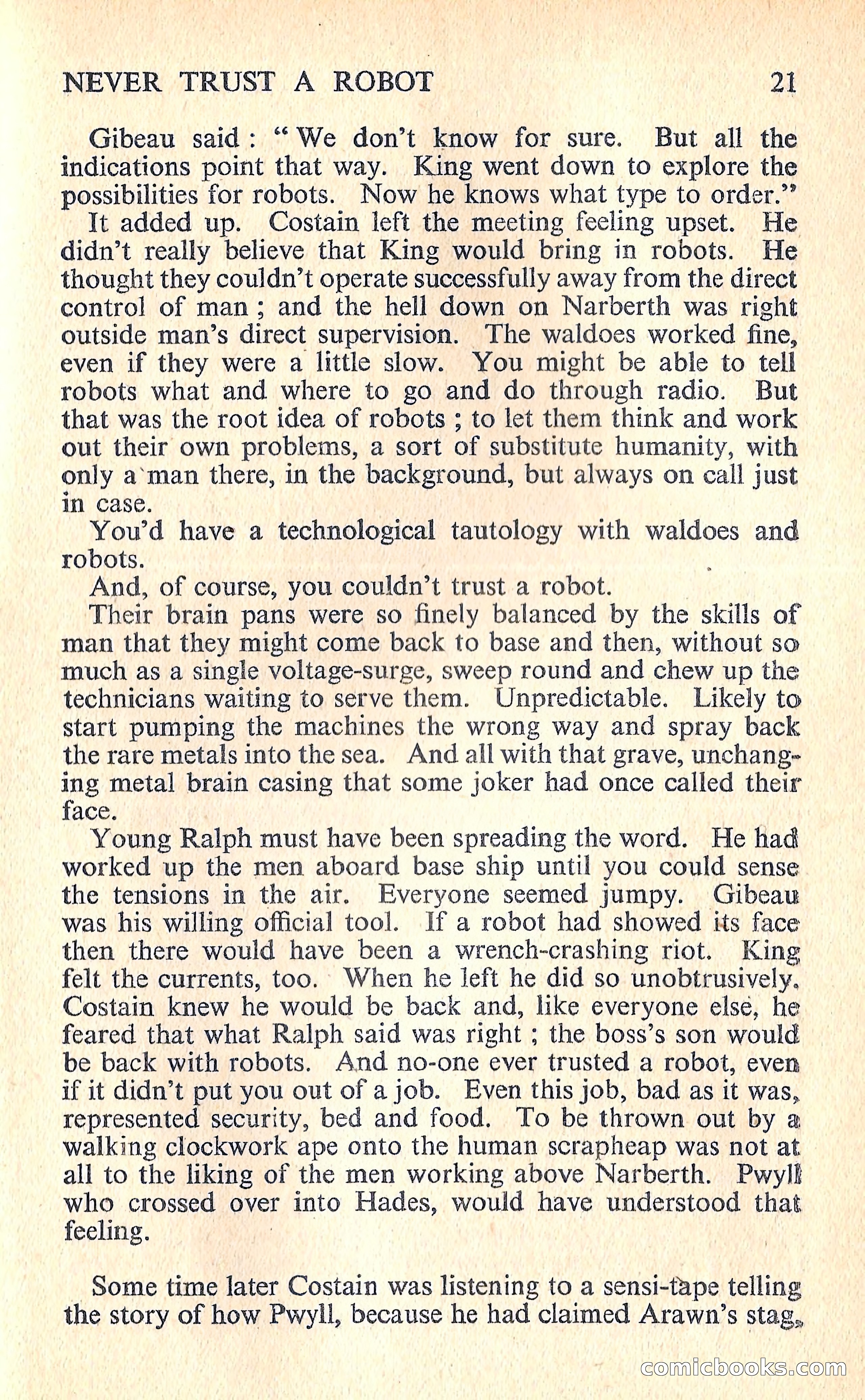New Worlds Science Fiction No. 67 — page 23 of 132