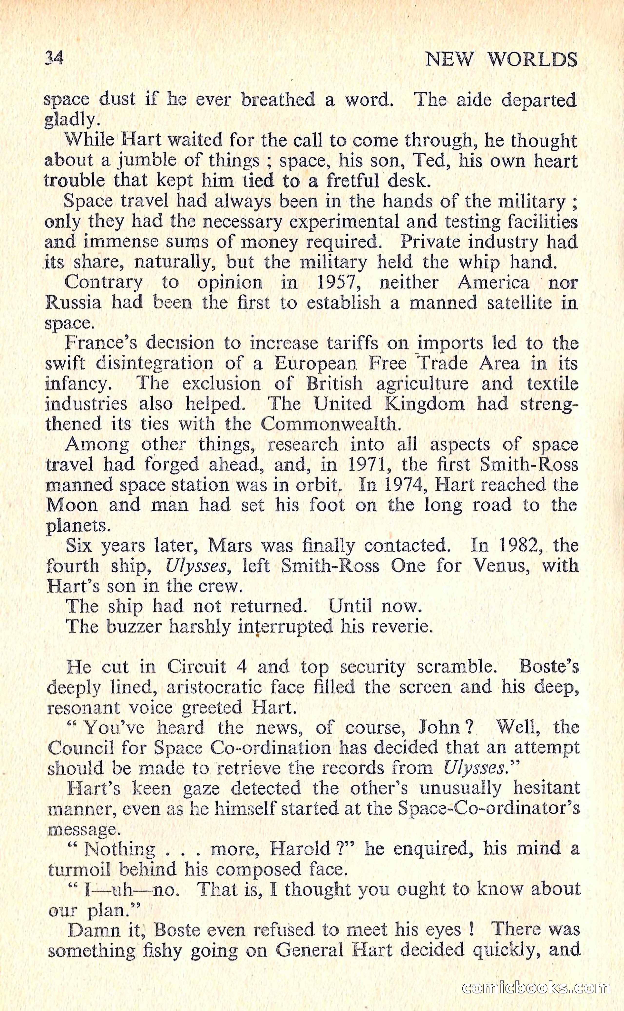 New Worlds Science Fiction No. 67 — page 36 of 132