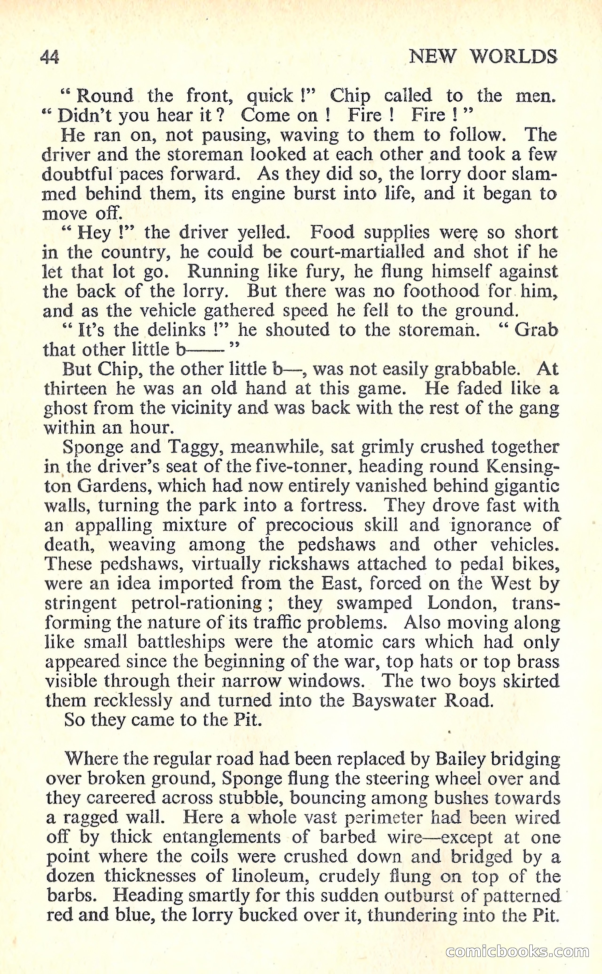 New Worlds Science Fiction No. 67 — page 46 of 132