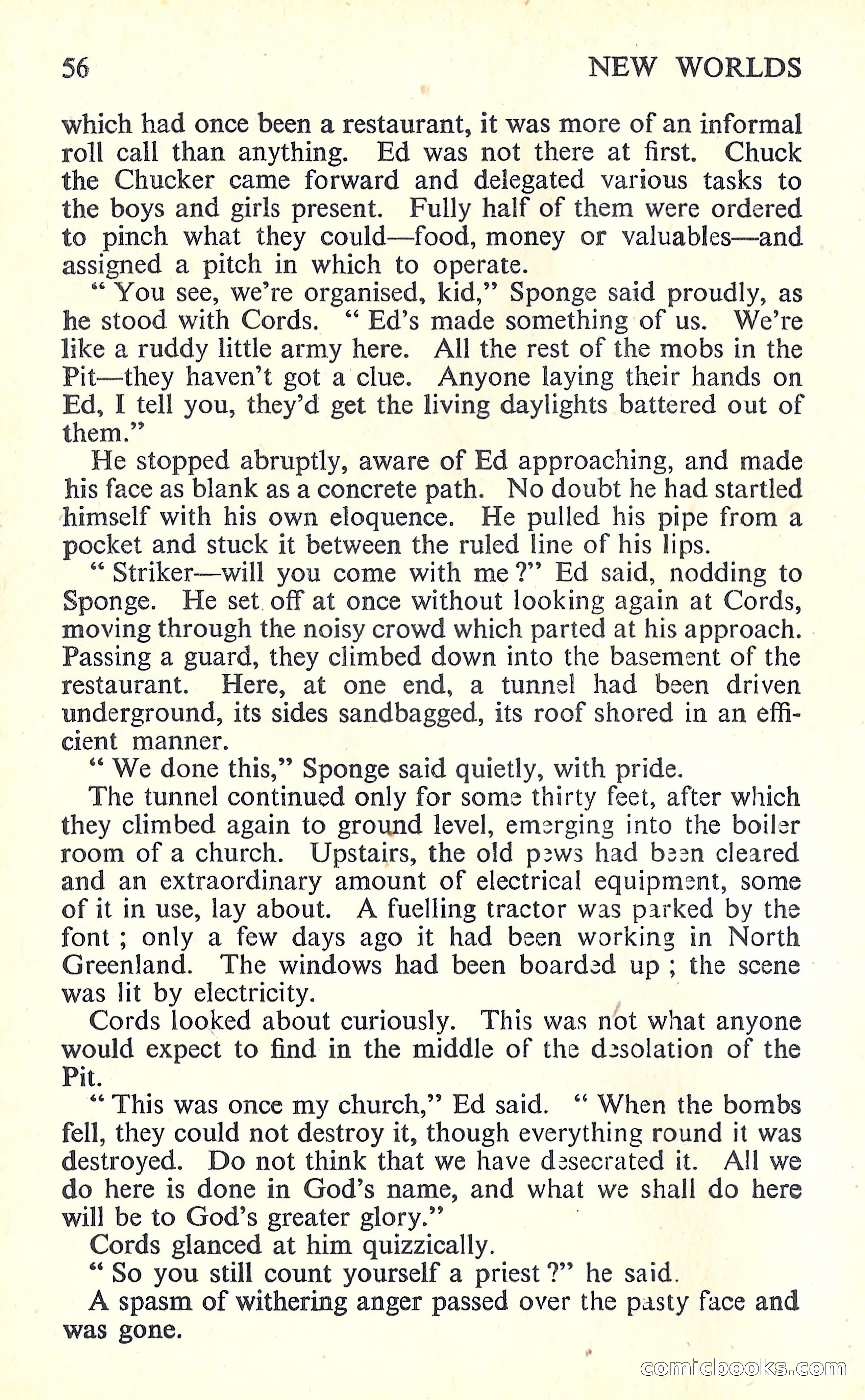 New Worlds Science Fiction No. 67 — page 58 of 132