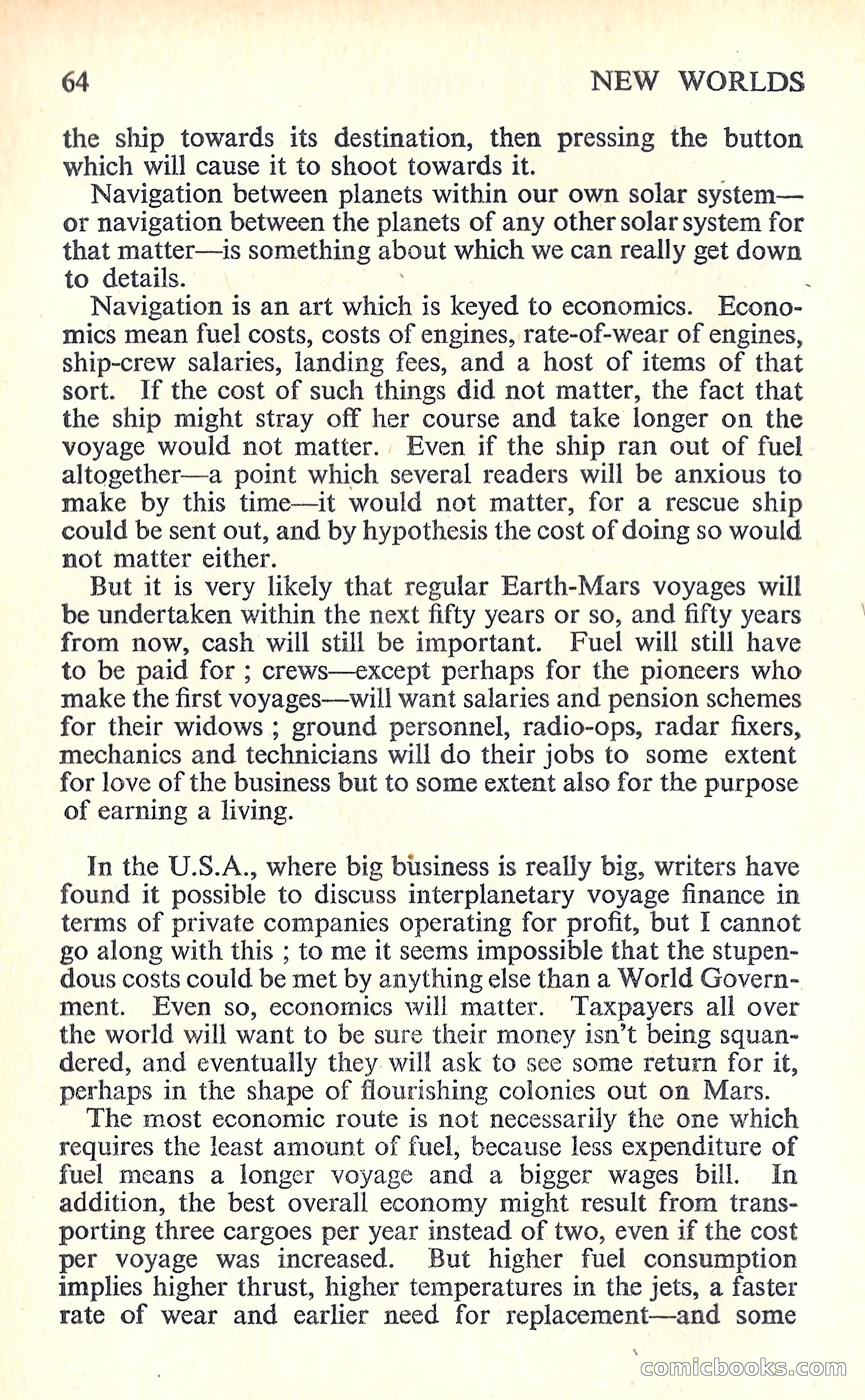 New Worlds Science Fiction No. 67 — page 66 of 132