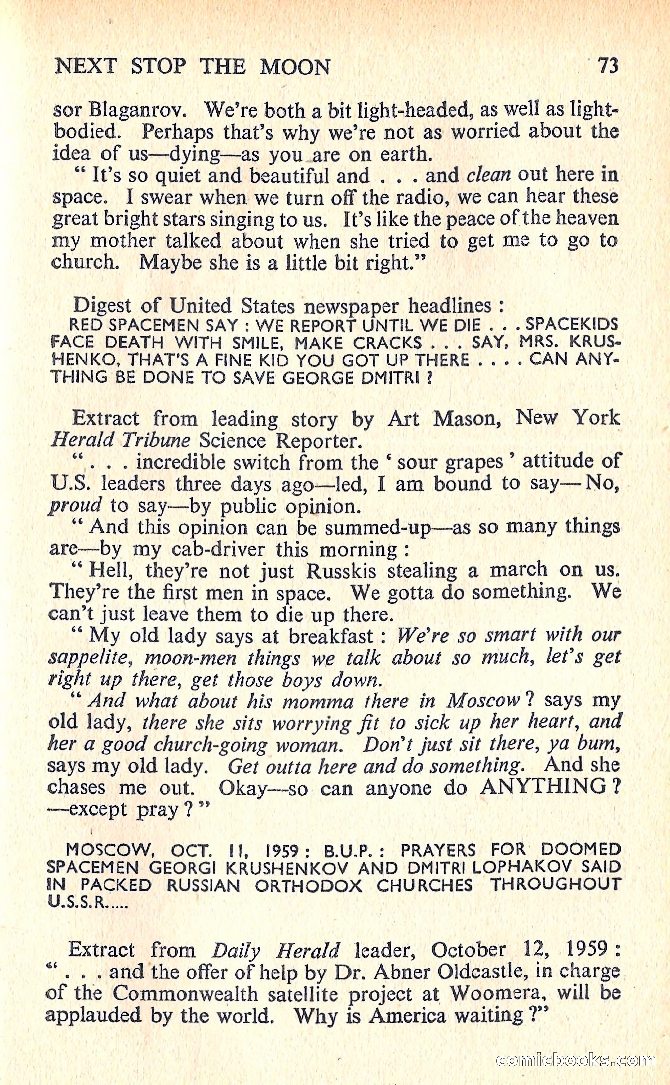New Worlds Science Fiction No. 67 — page 75 of 132