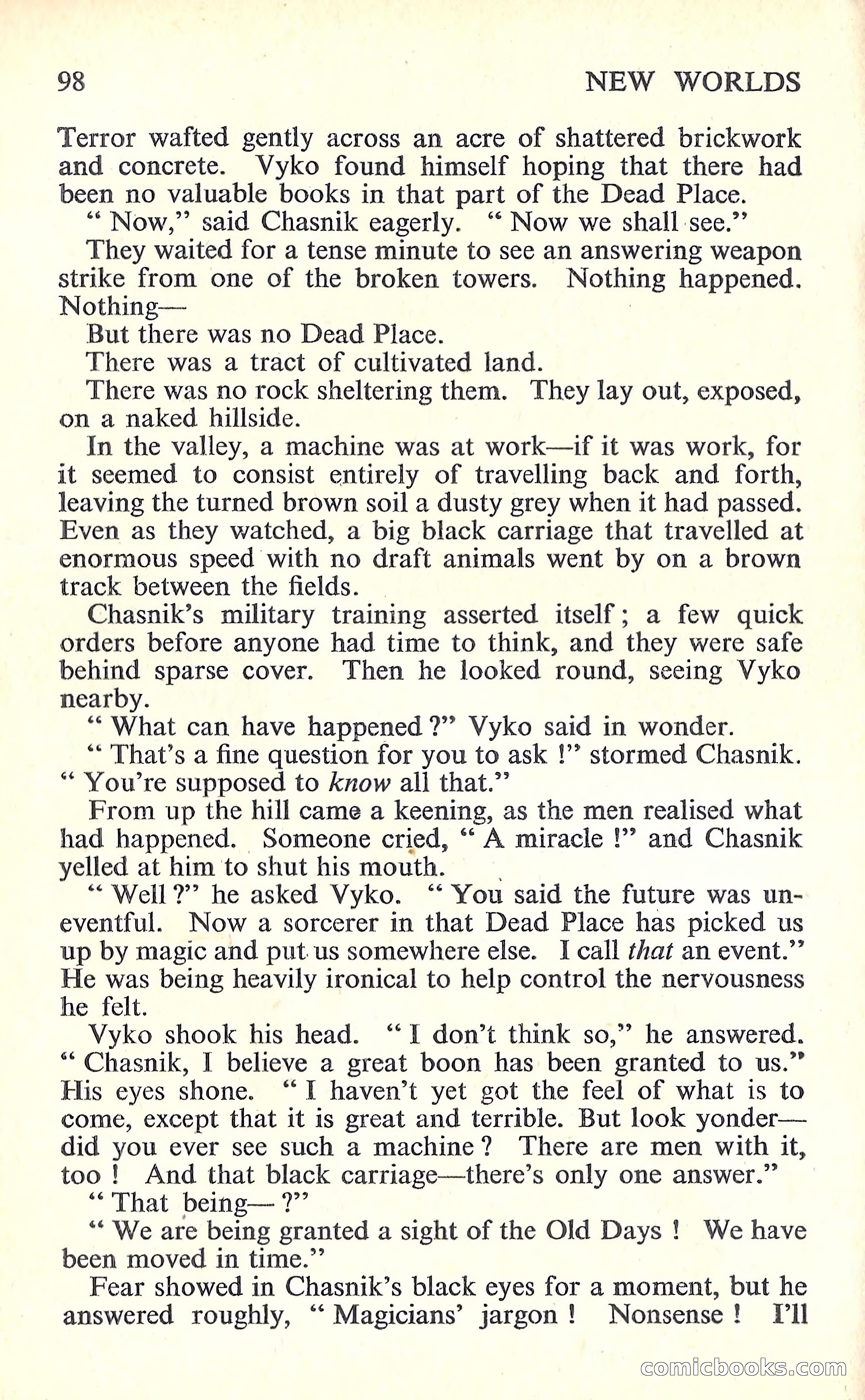 New Worlds Science Fiction No. 67 — page 100 of 132