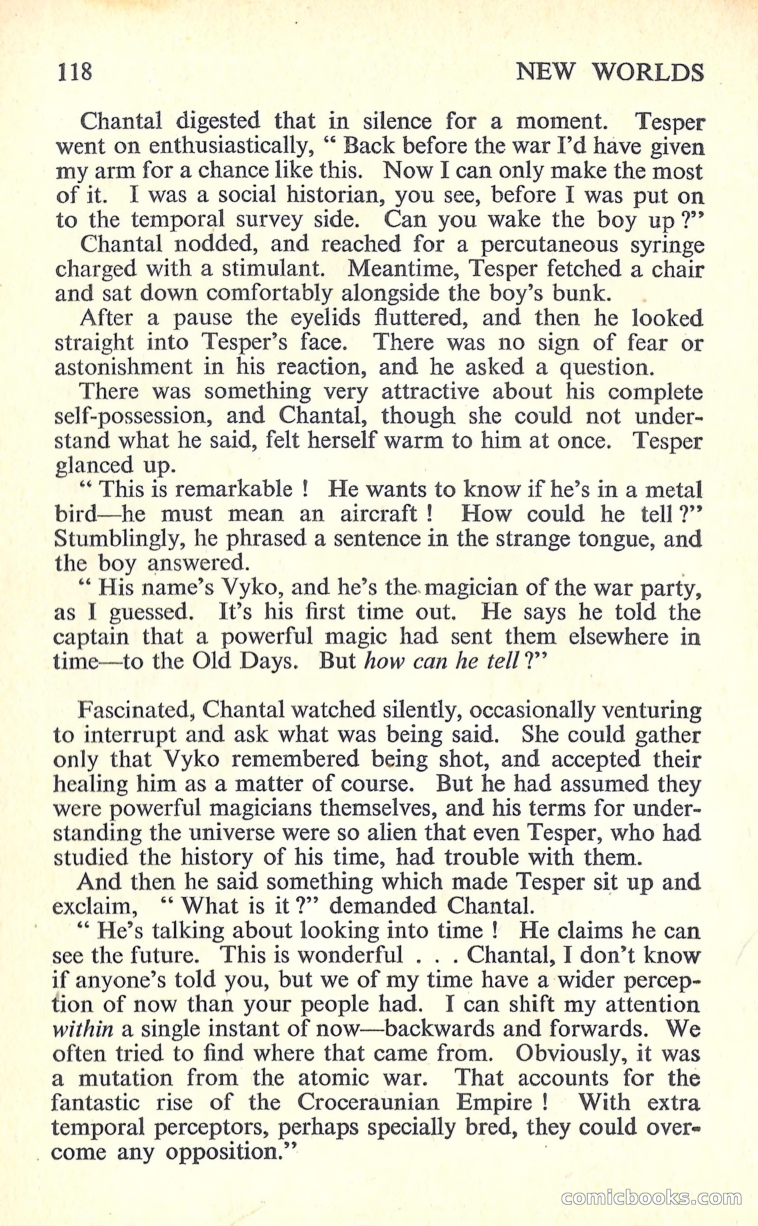 New Worlds Science Fiction No. 67 — page 120 of 132