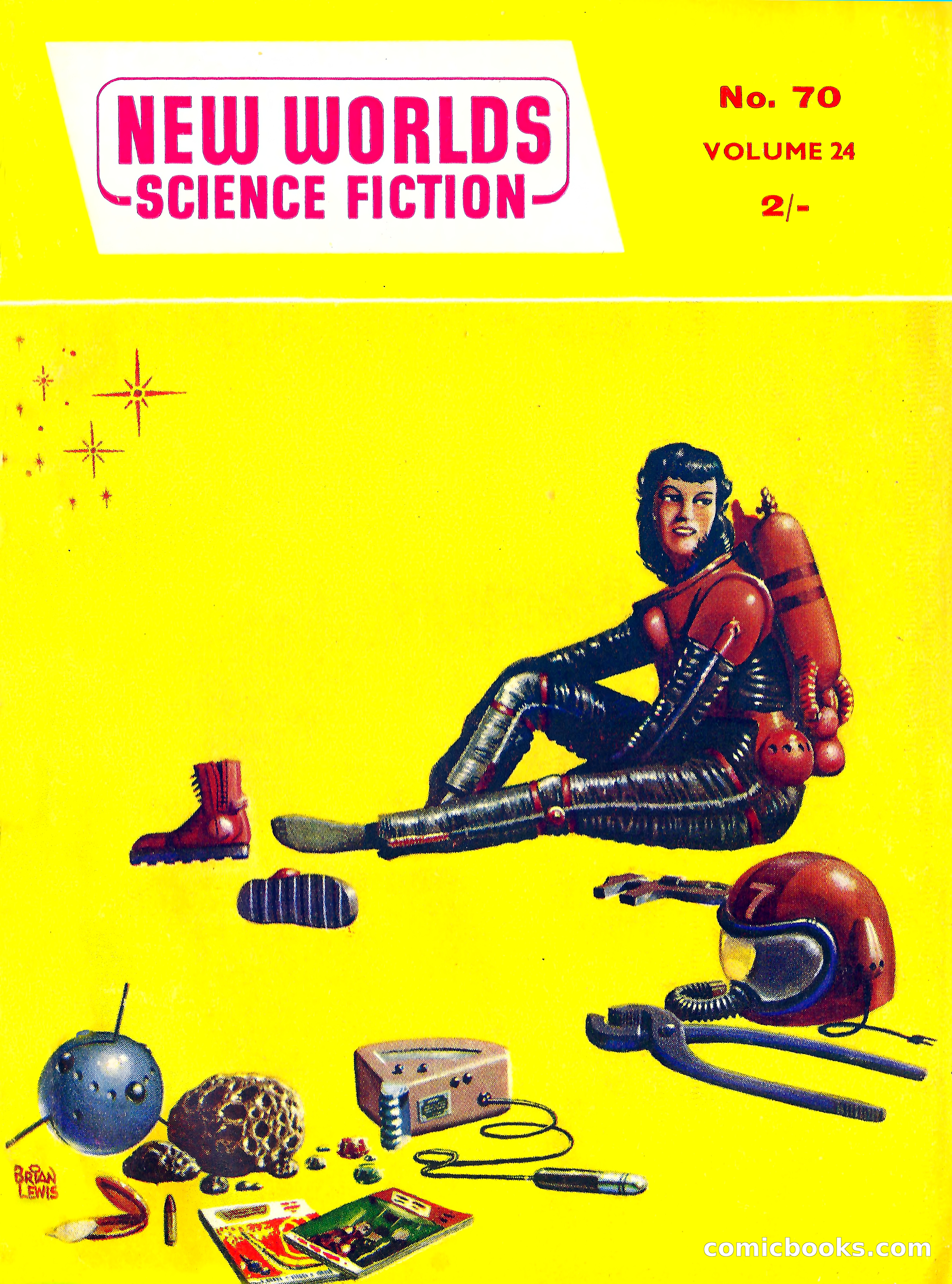 New Worlds Science Fiction No. 70 — page 1 of 132