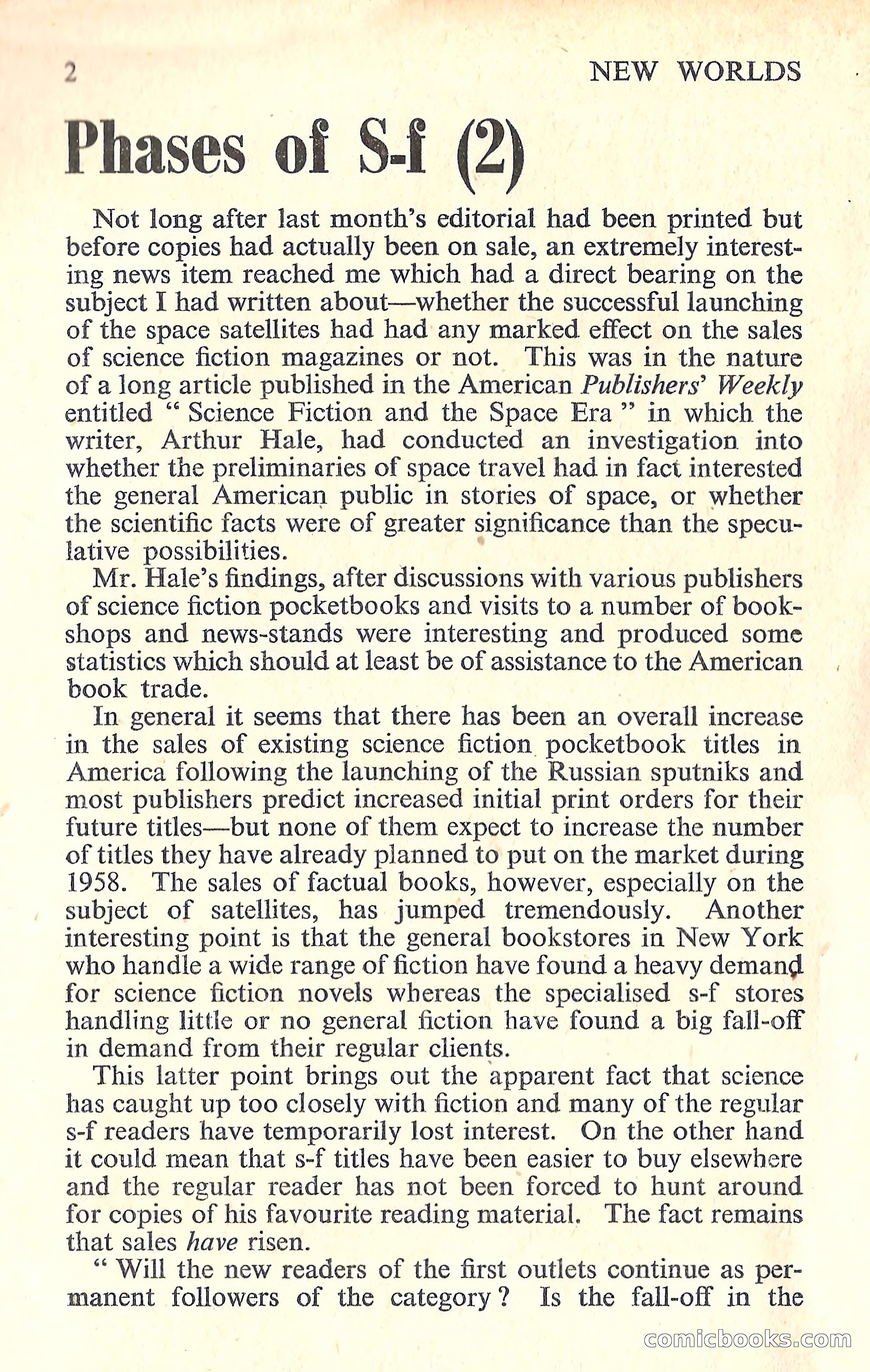 New Worlds Science Fiction No. 70 — page 4 of 132