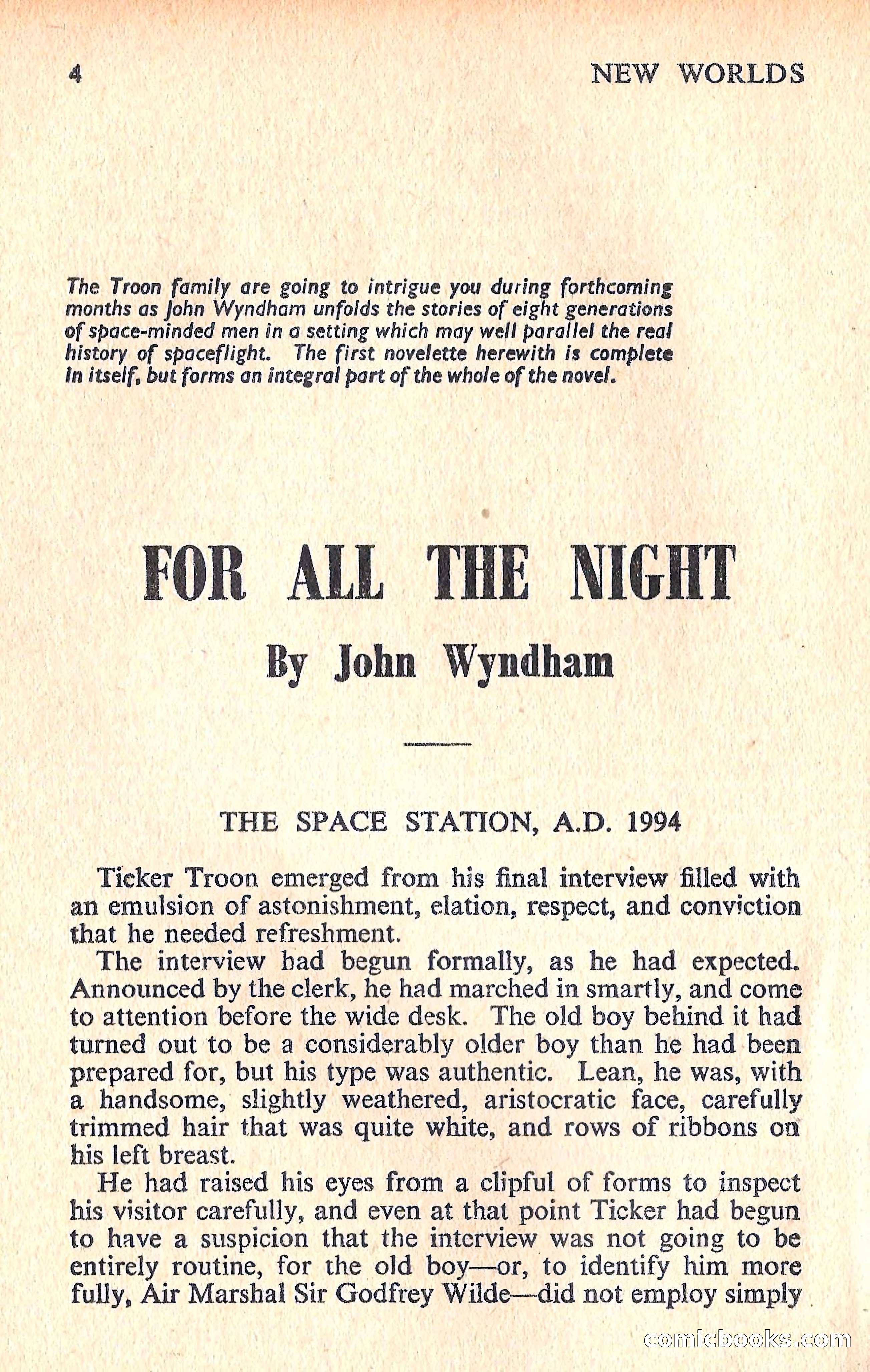 New Worlds Science Fiction No. 70 — page 6 of 132