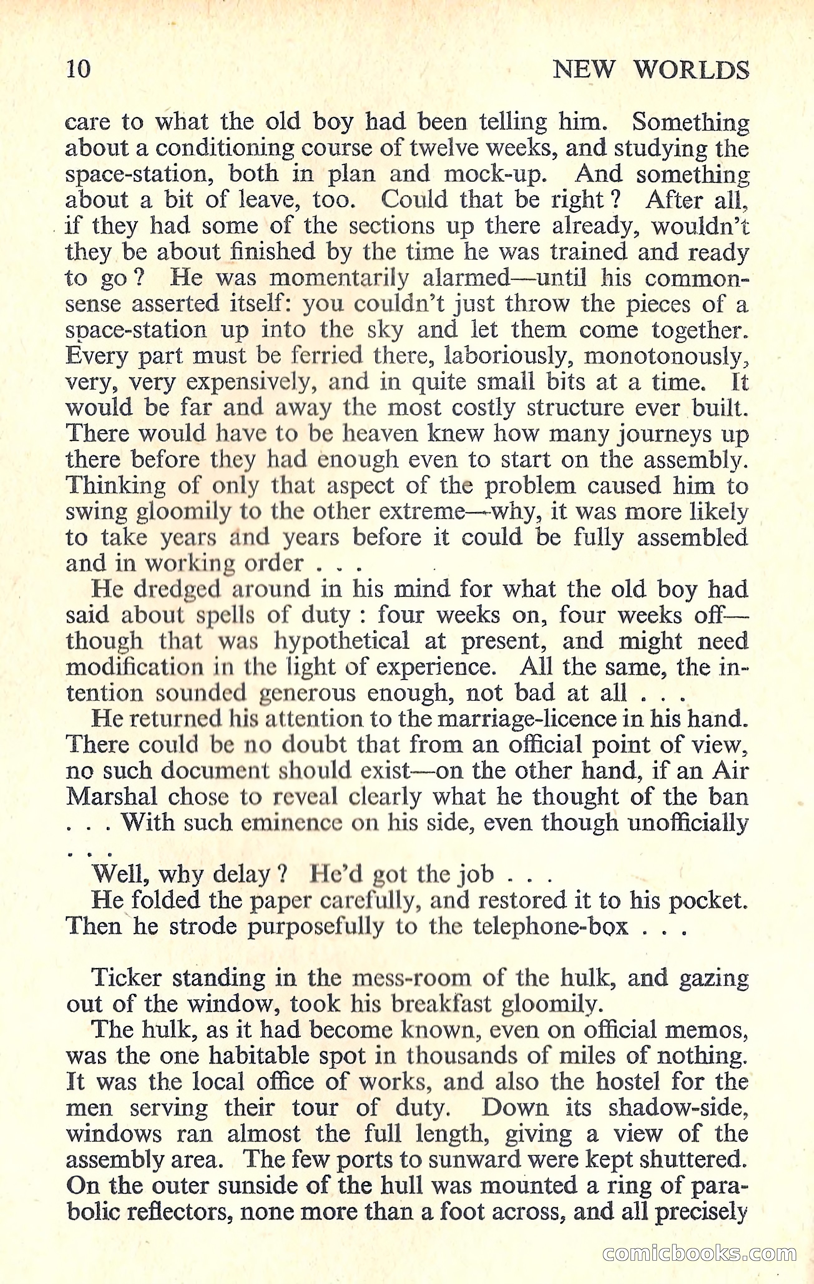 New Worlds Science Fiction No. 70 — page 12 of 132