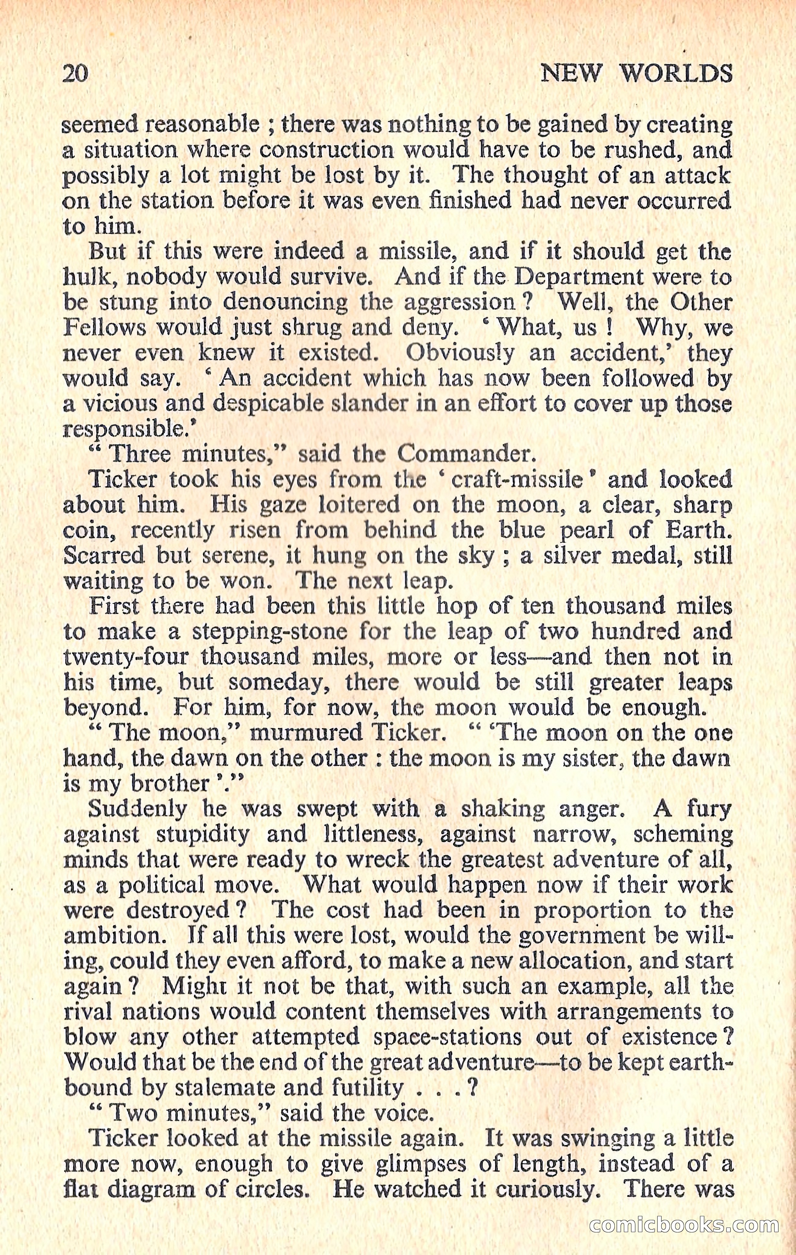 New Worlds Science Fiction No. 70 — page 22 of 132