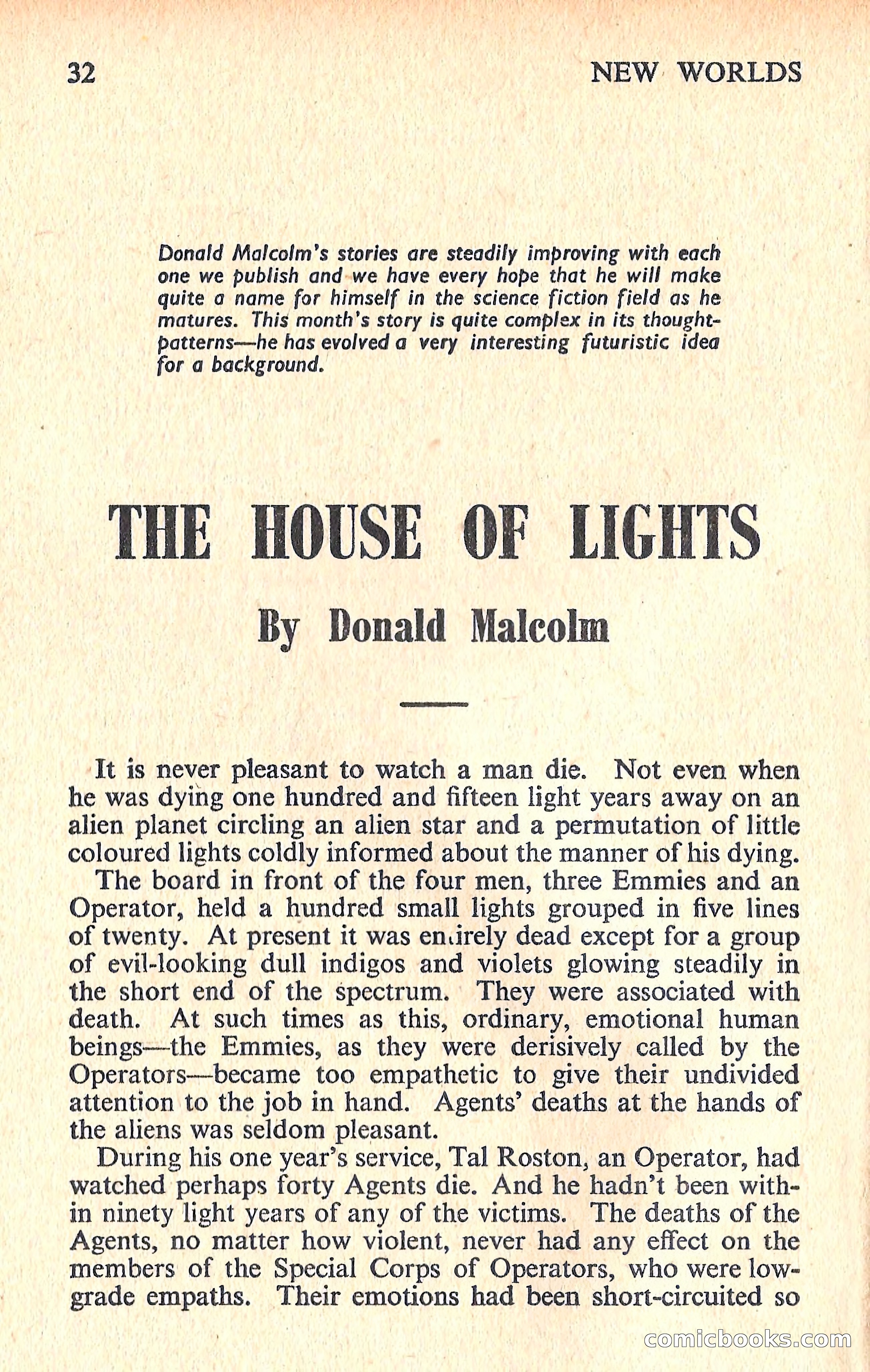 New Worlds Science Fiction No. 70 — page 34 of 132