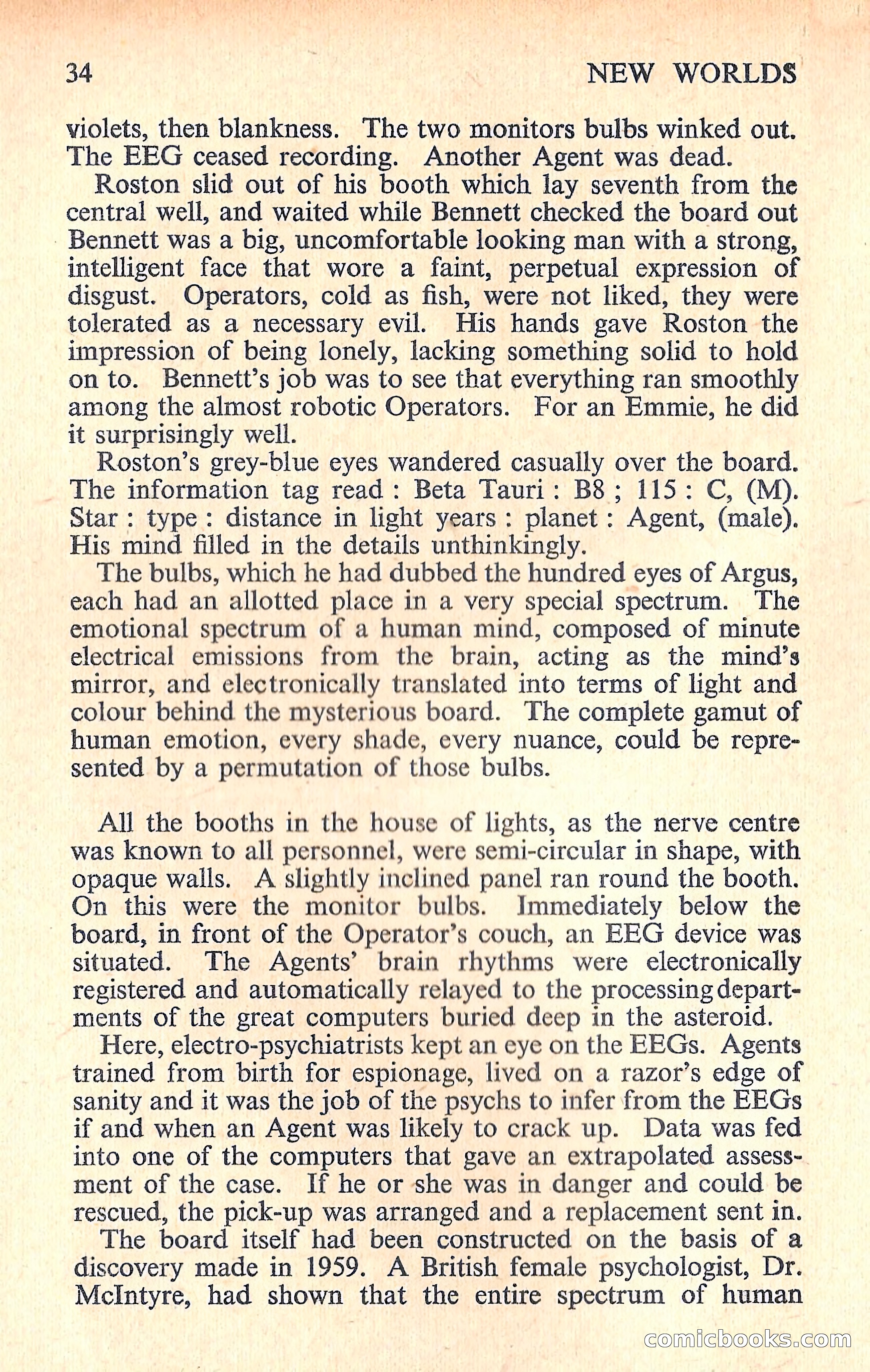 New Worlds Science Fiction No. 70 — page 36 of 132