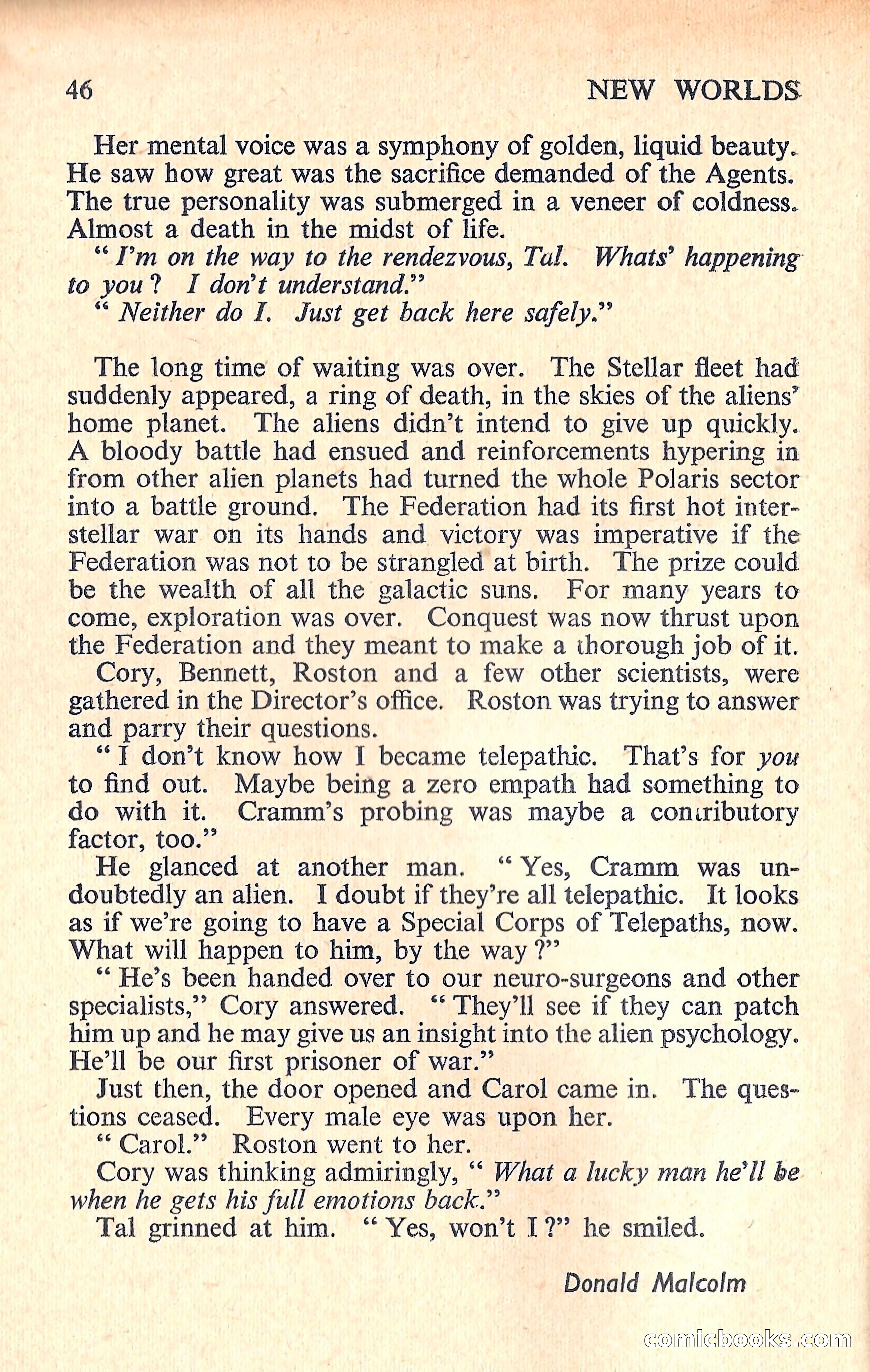 New Worlds Science Fiction No. 70 — page 48 of 132