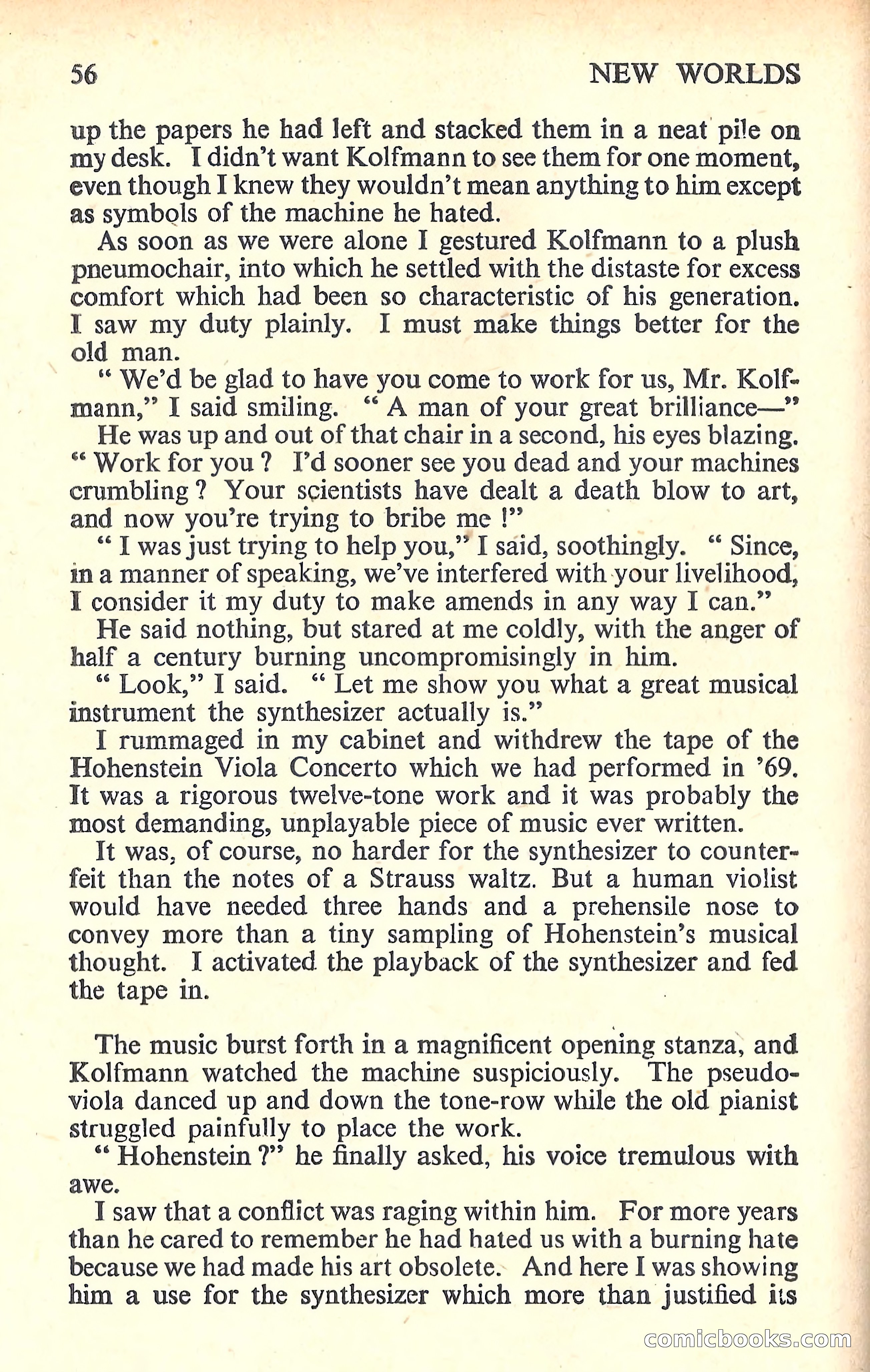 New Worlds Science Fiction No. 70 — page 58 of 132