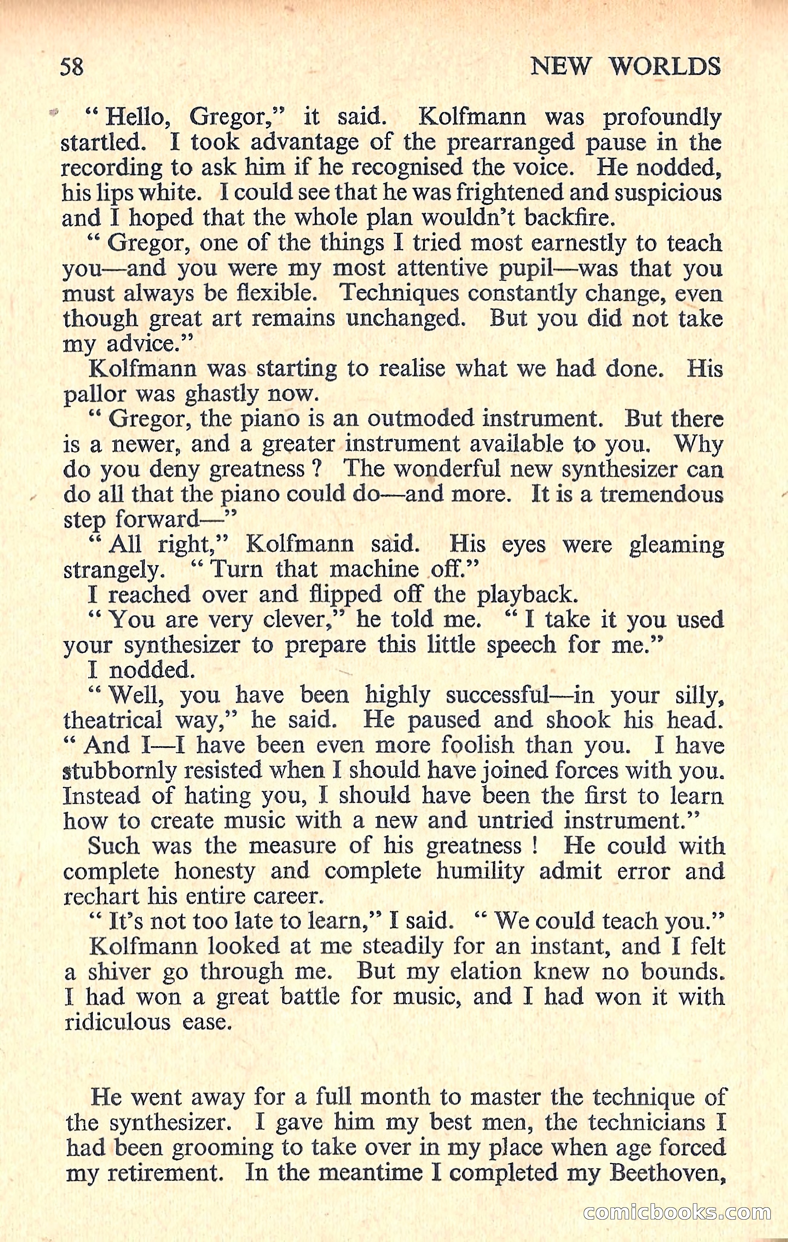 New Worlds Science Fiction No. 70 — page 60 of 132