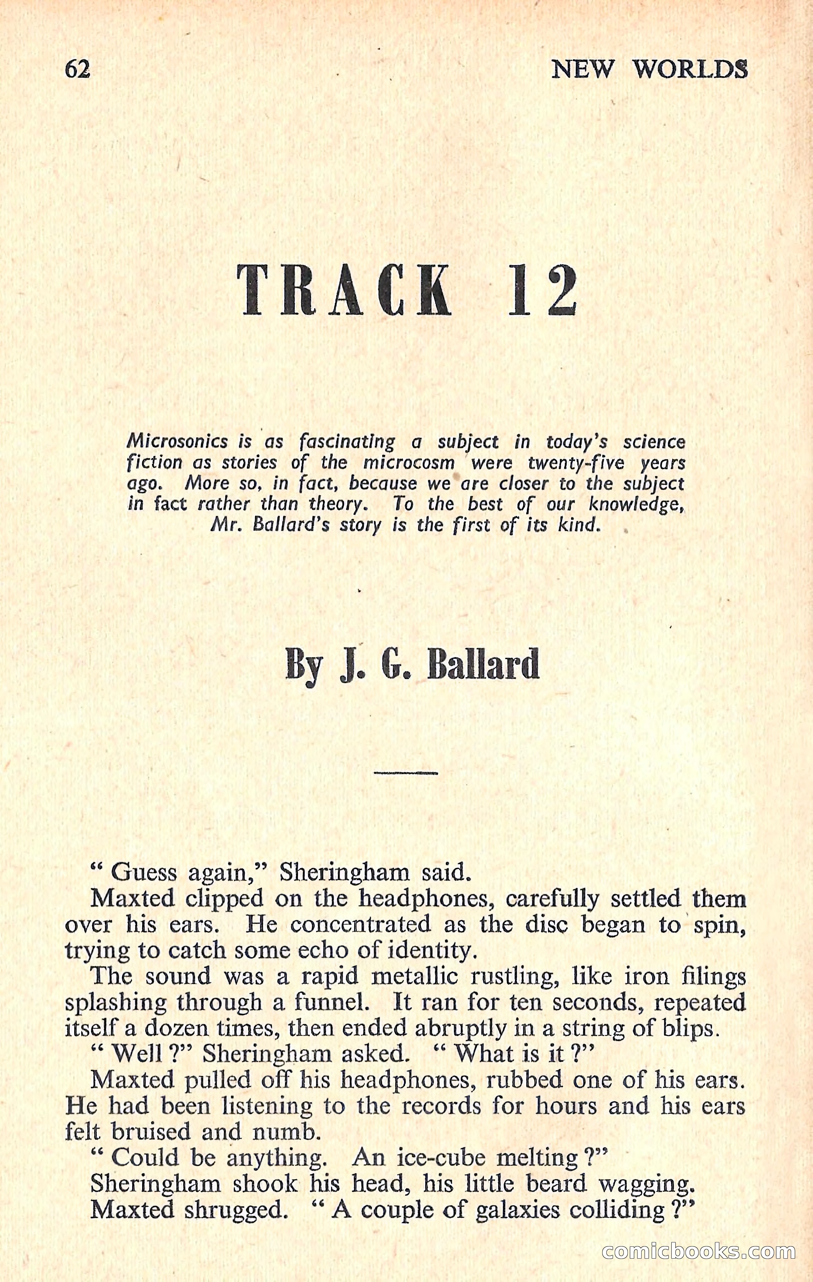New Worlds Science Fiction No. 70 — page 64 of 132
