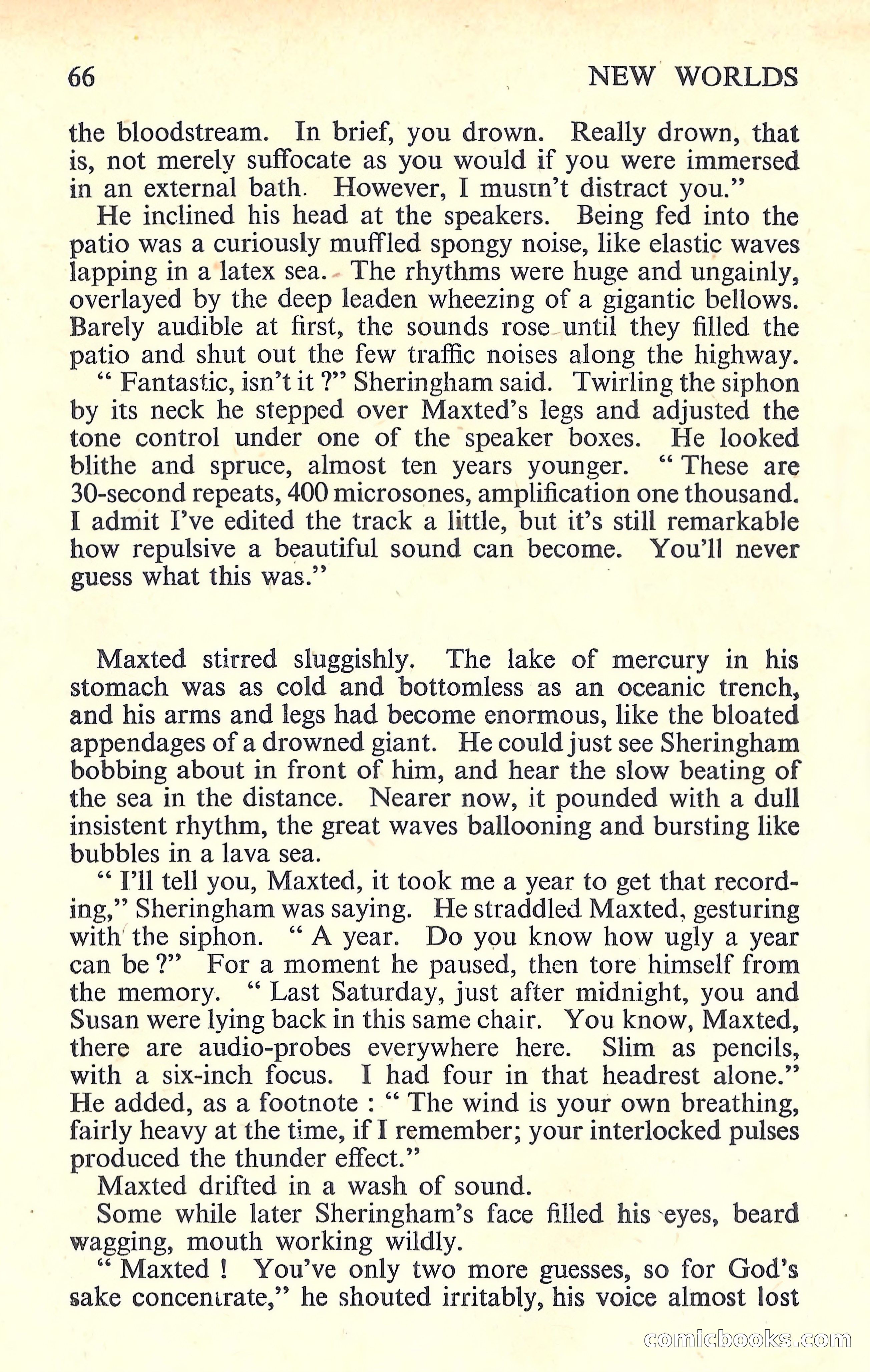 New Worlds Science Fiction No. 70 — page 68 of 132