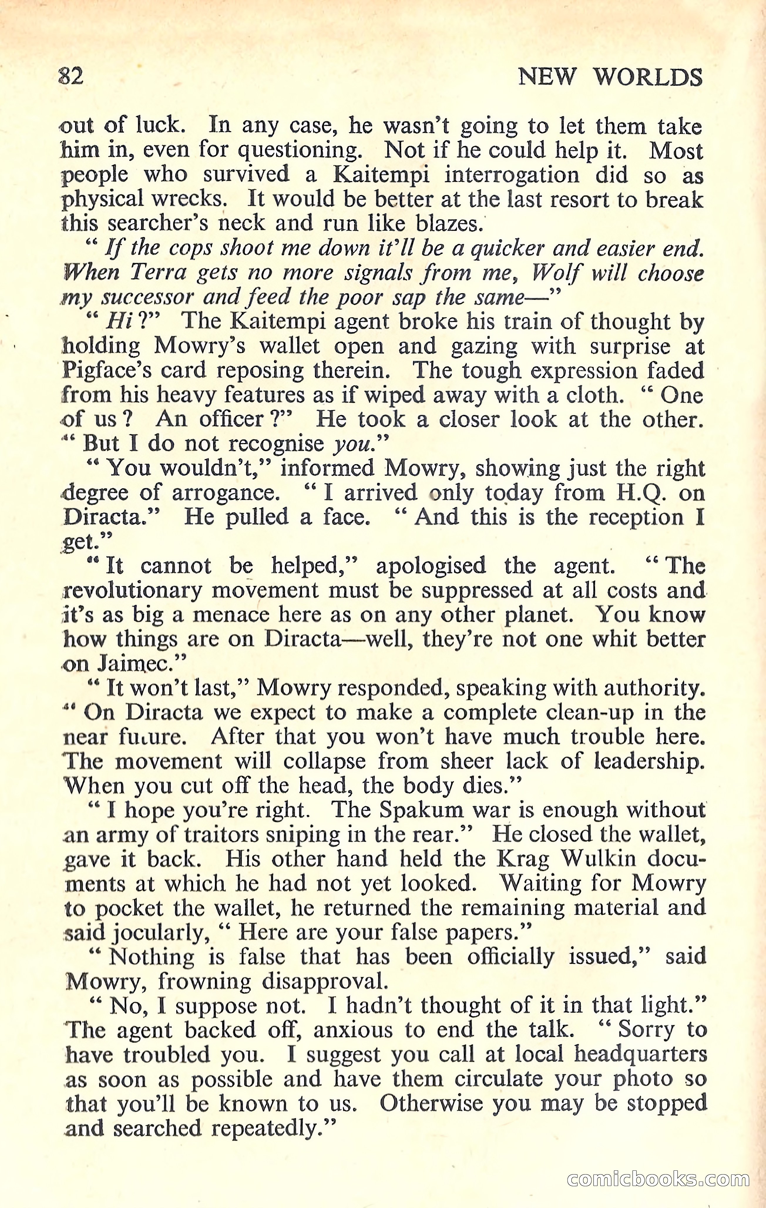 New Worlds Science Fiction No. 70 — page 84 of 132