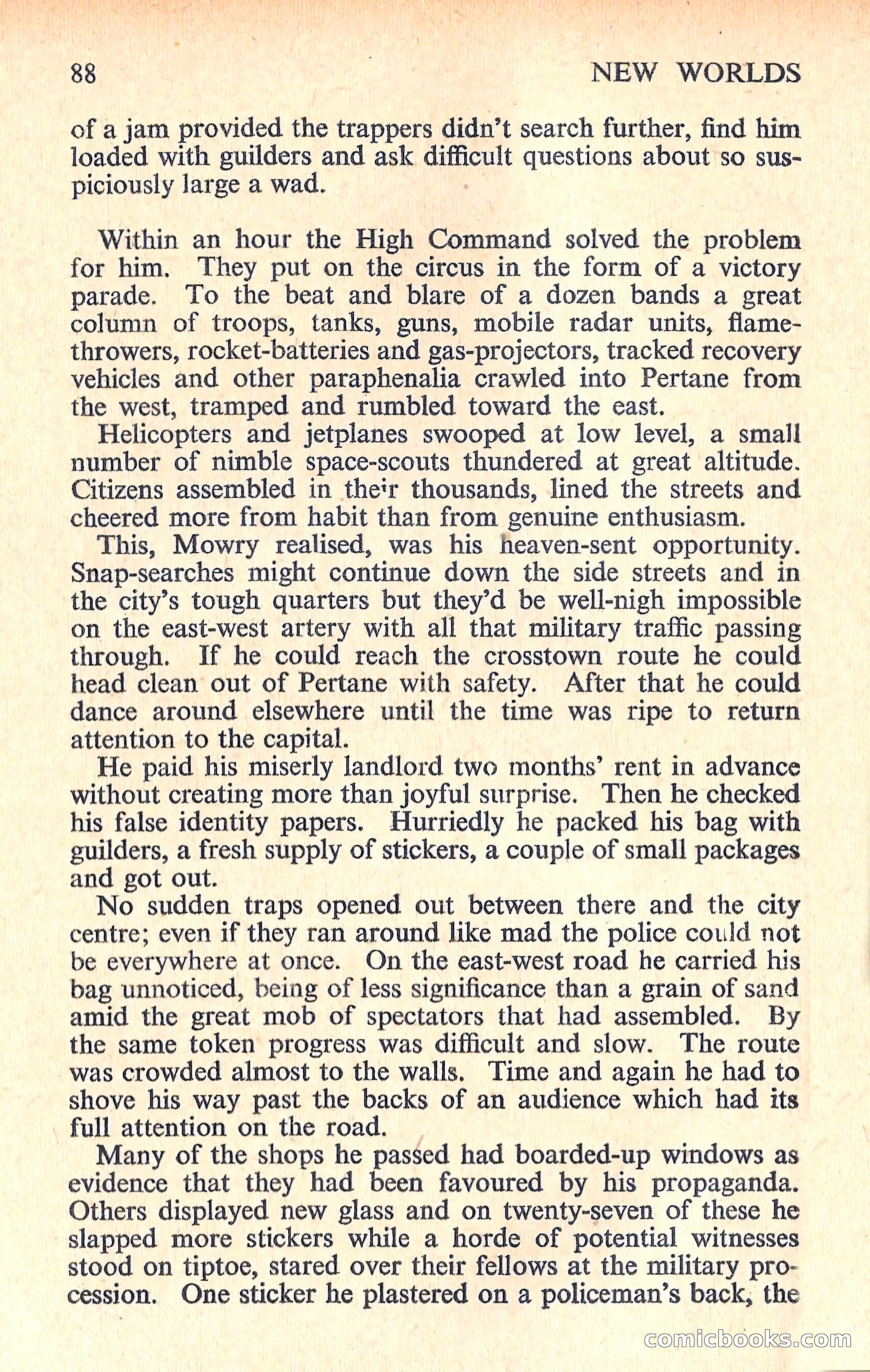 New Worlds Science Fiction No. 70 — page 90 of 132
