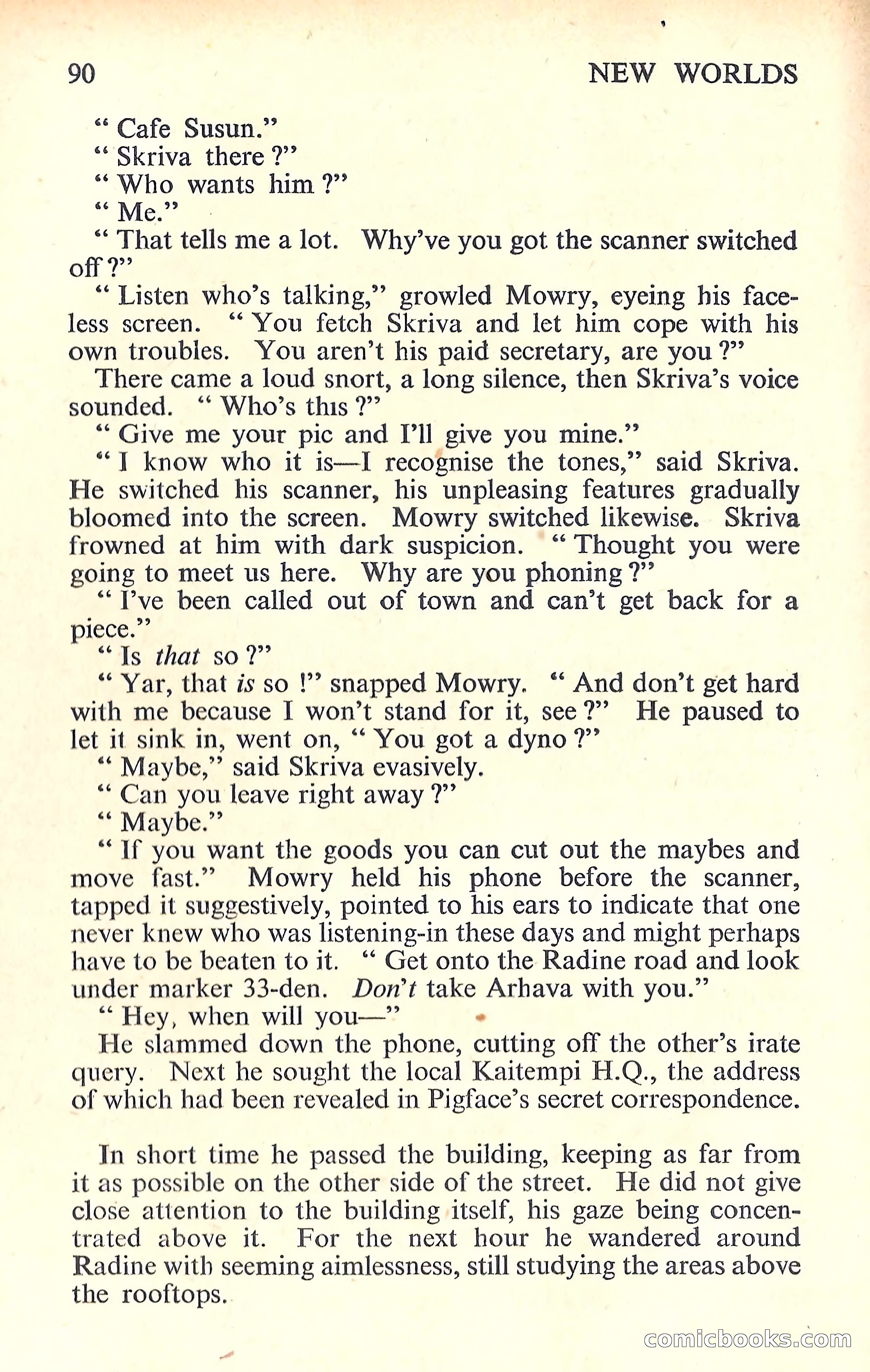 New Worlds Science Fiction No. 70 — page 92 of 132