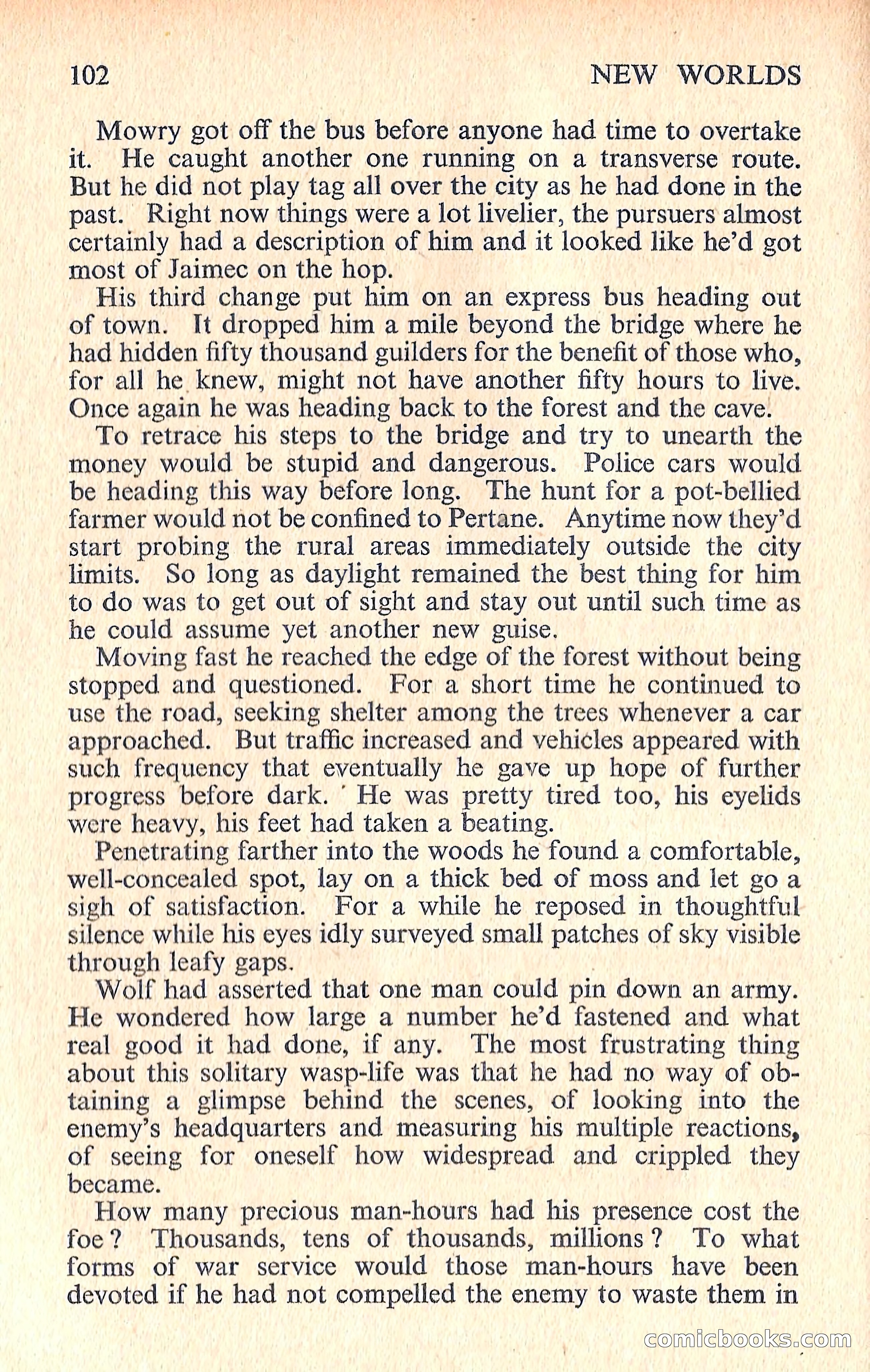 New Worlds Science Fiction No. 70 — page 104 of 132