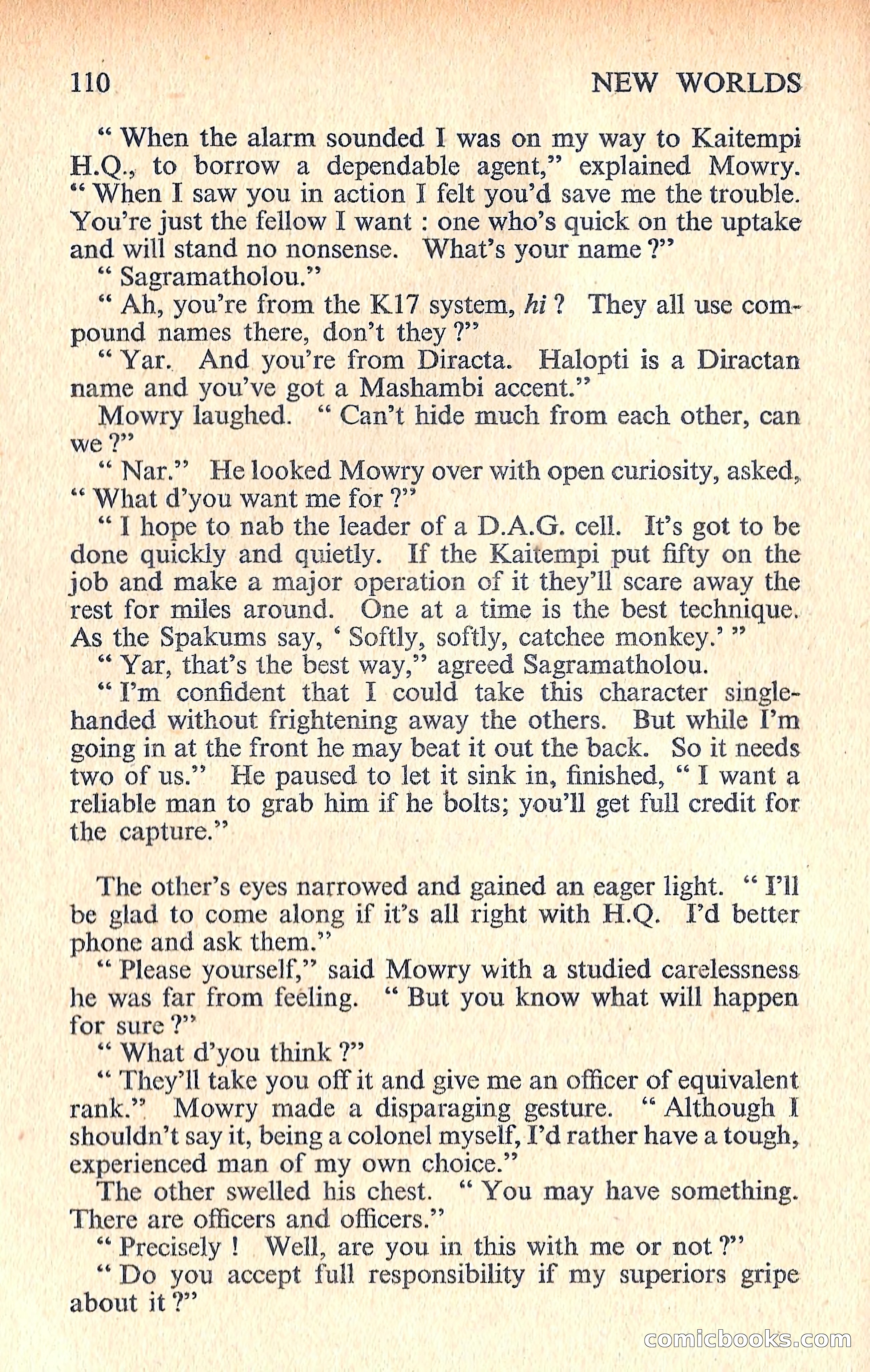 New Worlds Science Fiction No. 70 — page 112 of 132