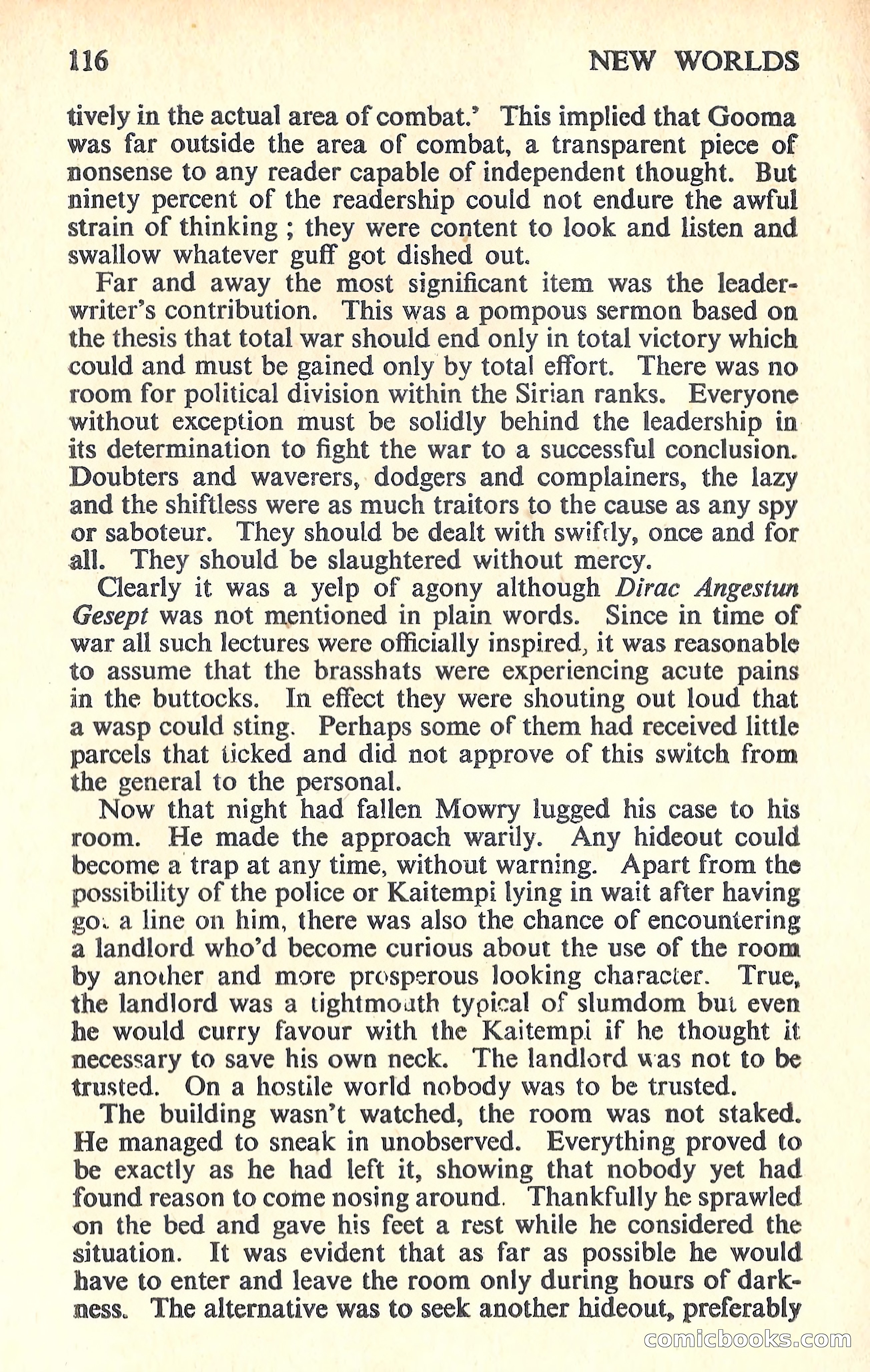 New Worlds Science Fiction No. 70 — page 118 of 132